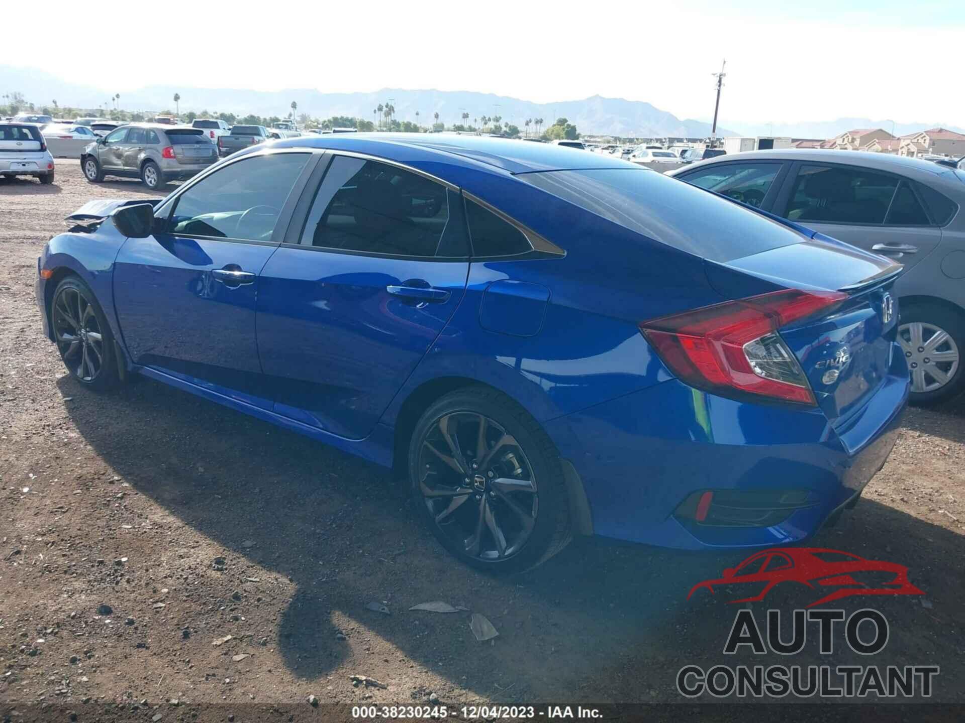 HONDA CIVIC 2020 - 19XFC2F80LE006158