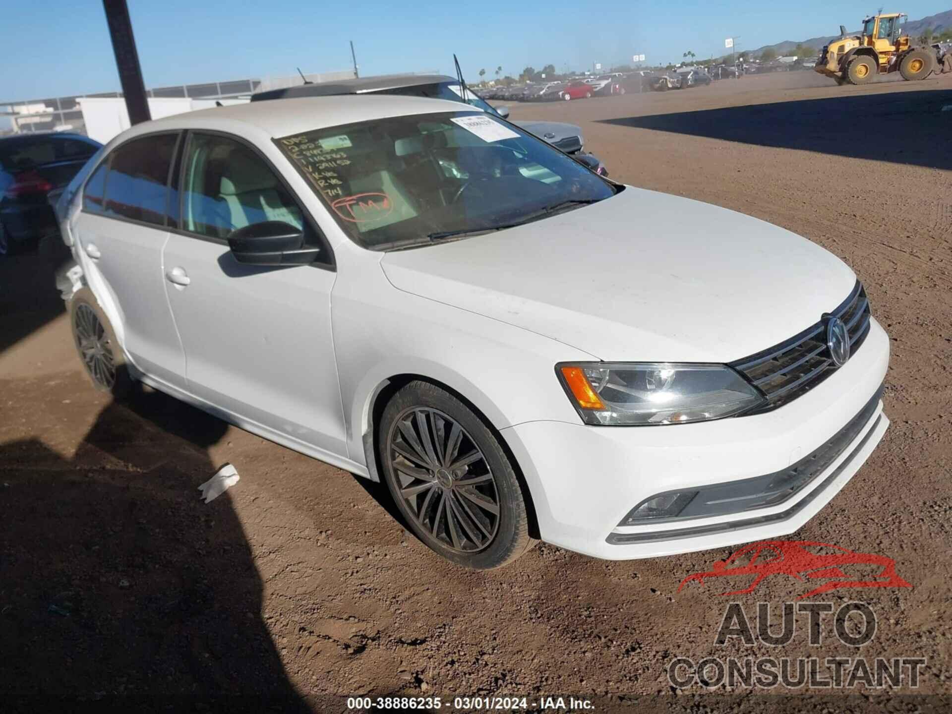 VOLKSWAGEN JETTA 2016 - 3VWD17AJ2GM291152