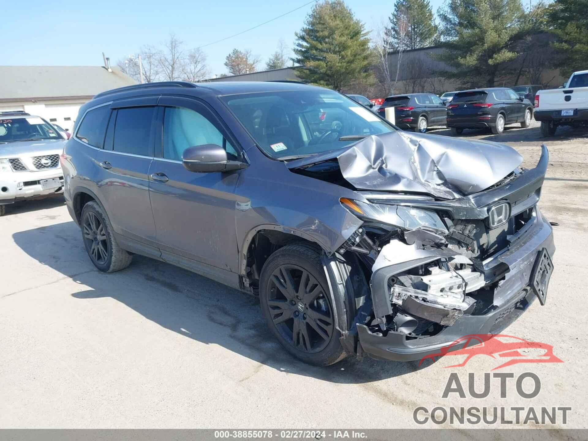 HONDA PILOT 2021 - 5FNYF6H26MB008704