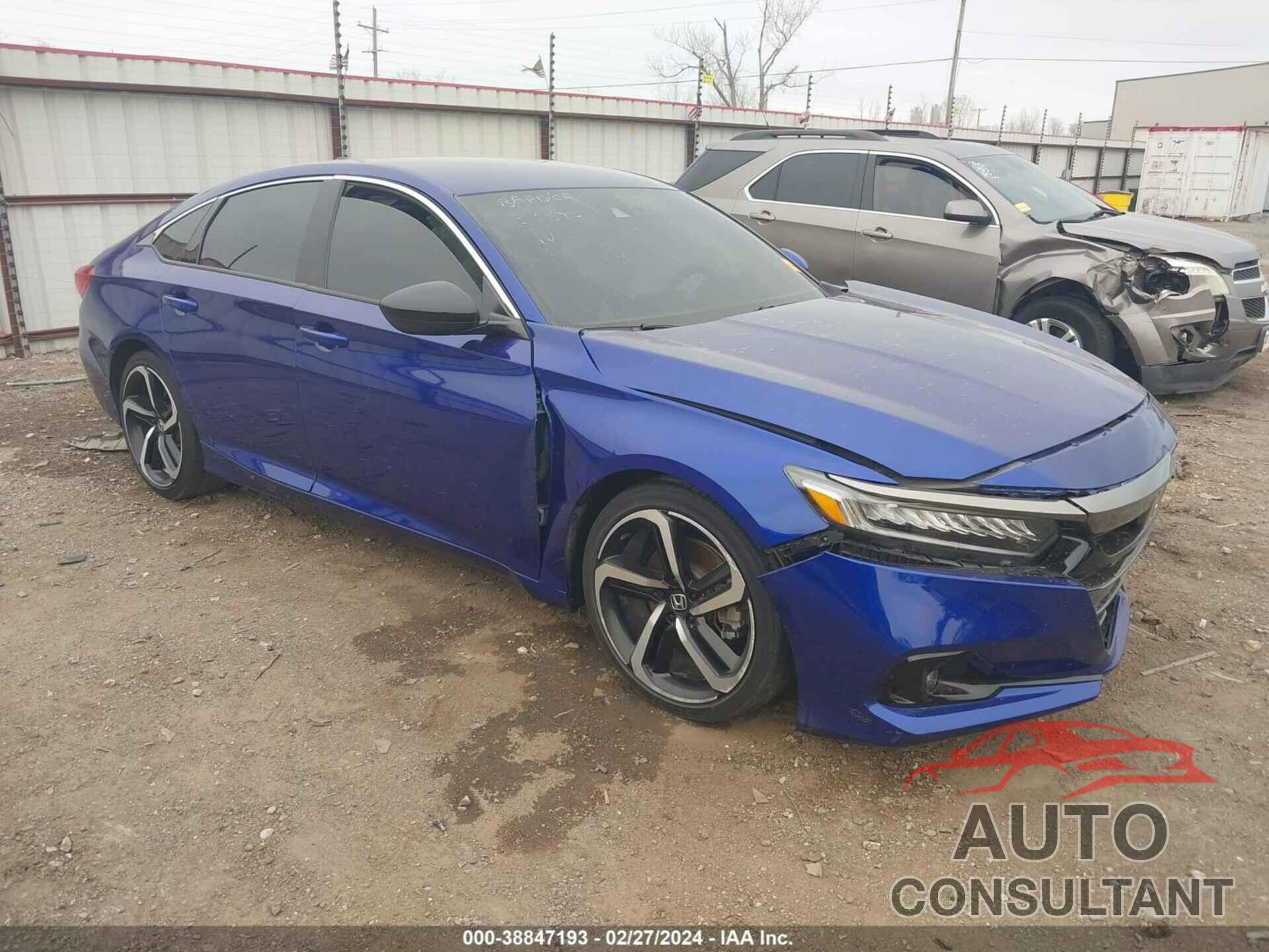 HONDA ACCORD 2021 - 1HGCV1F32MA087469