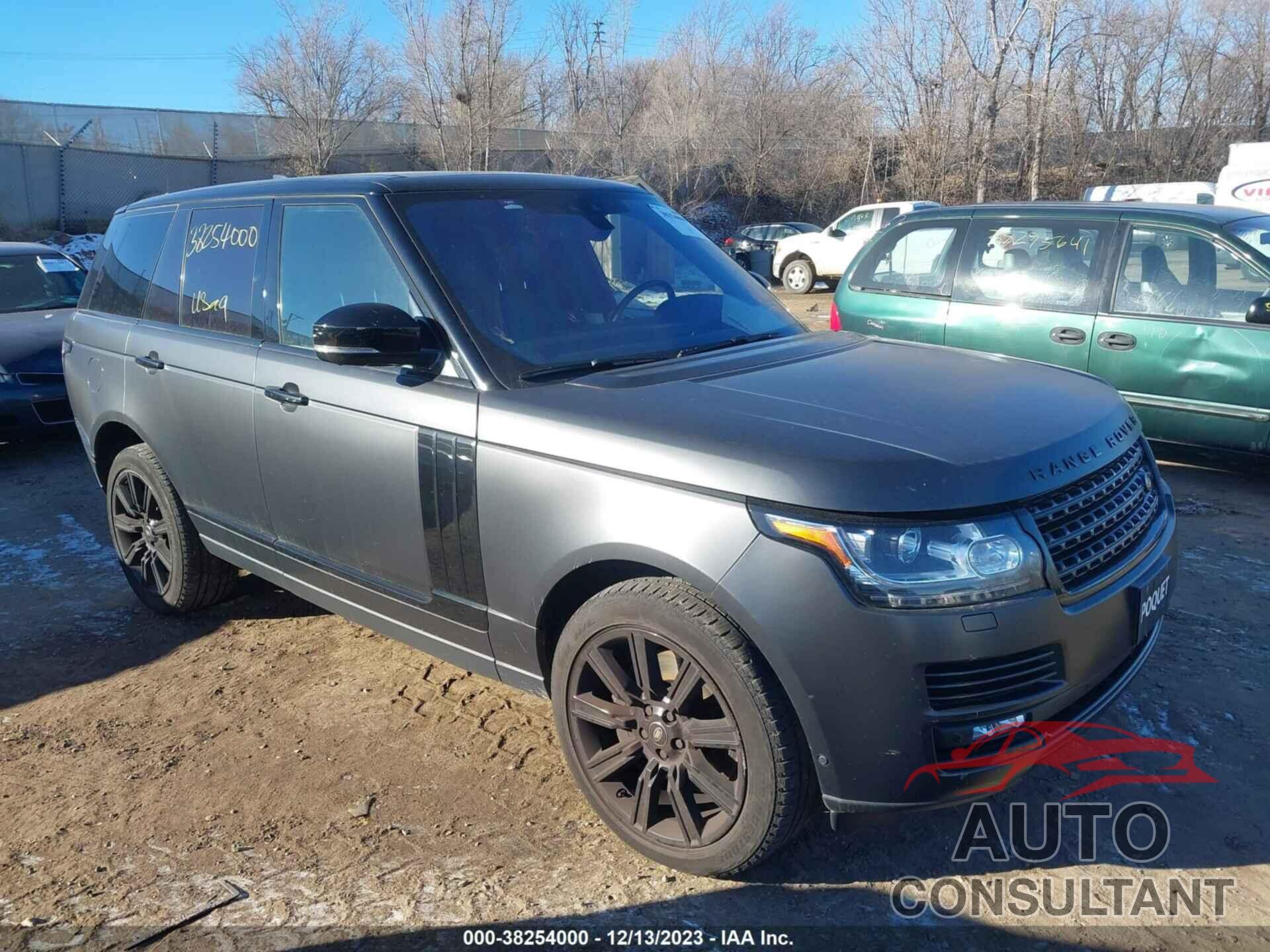 LAND ROVER RANGE ROVER 2017 - SALGS2FEXHA327351