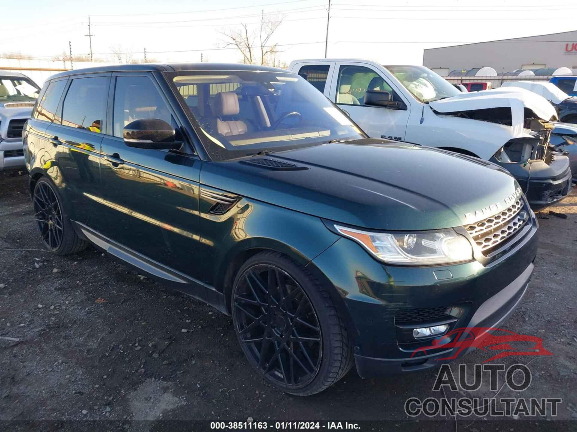 LAND ROVER RANGE ROVER SPORT 2016 - SALWG2VF7GA558424