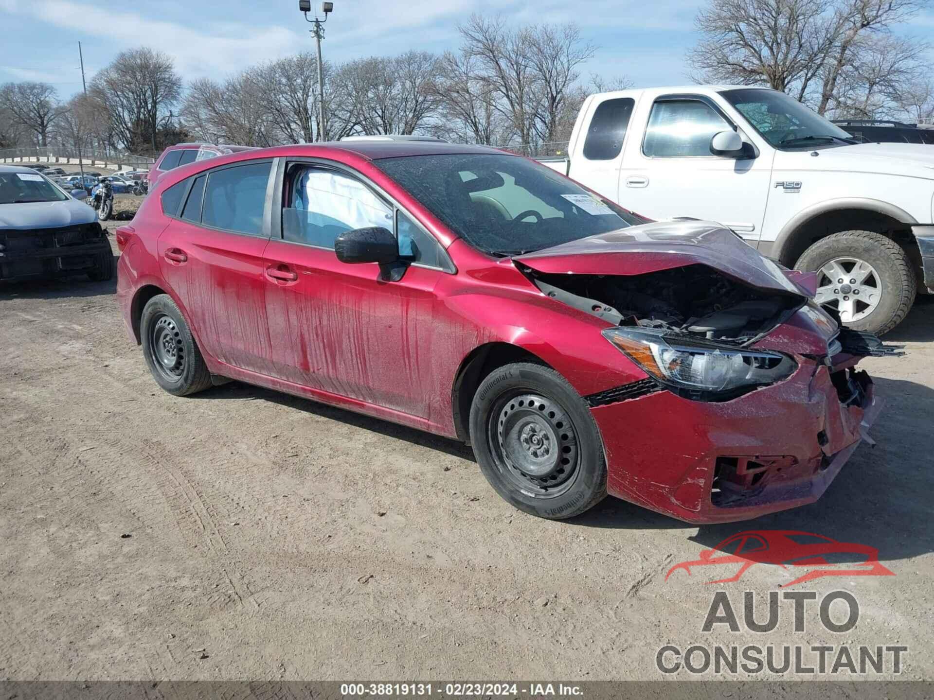 SUBARU IMPREZA 2019 - 4S3GTAA69K1762870