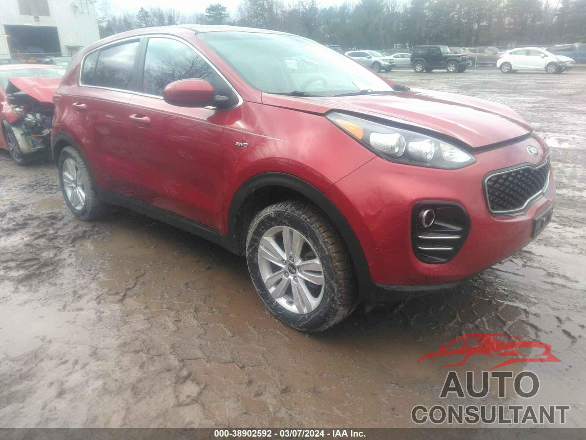 KIA SPORTAGE 2018 - KNDPMCAC5J7381673