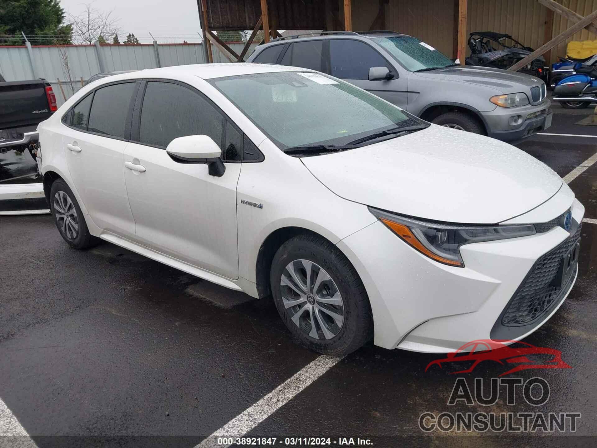 TOYOTA COROLLA 2021 - JTDEAMDE0MJ002881