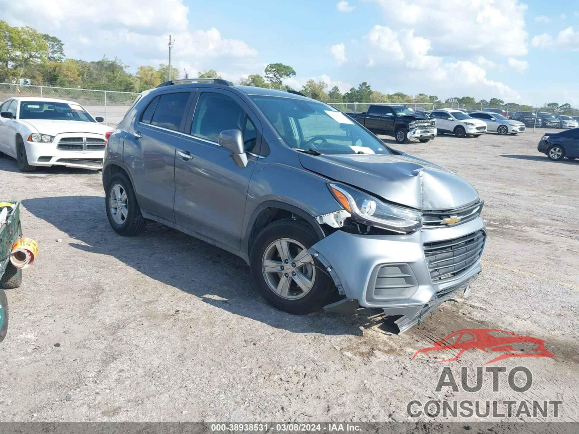 CHEVROLET TRAX 2019 - KL7CJLSB3KB930120