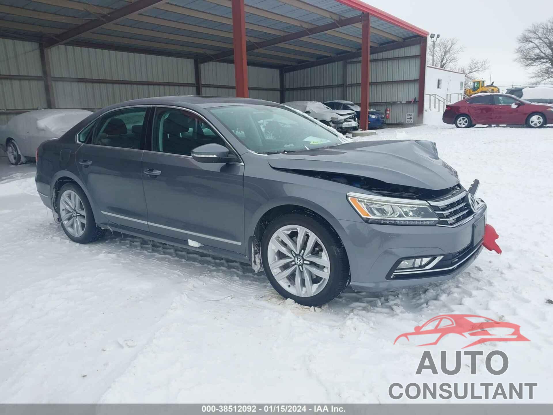 VOLKSWAGEN PASSAT 2016 - 1VWCS7A39GC062303