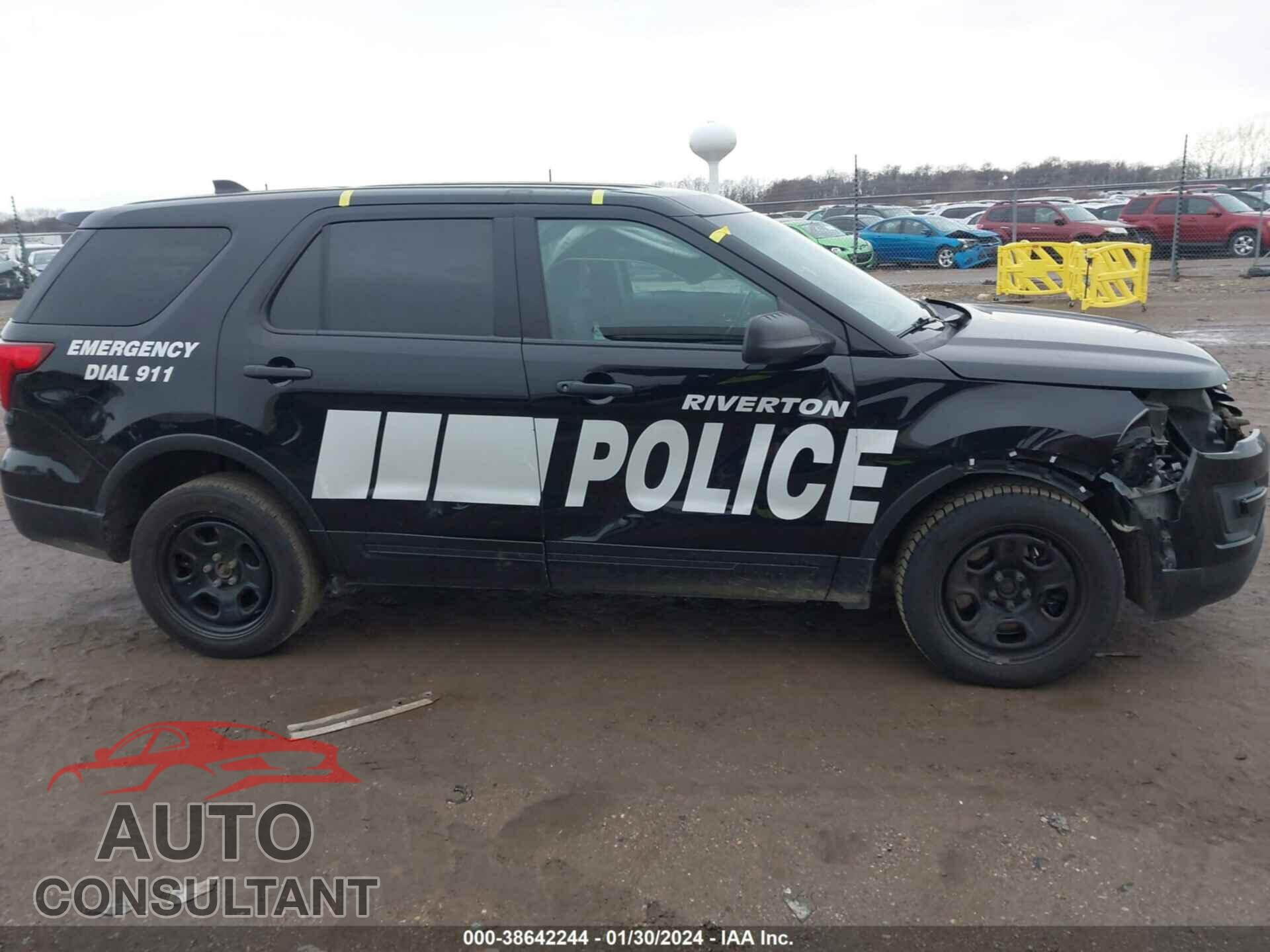 FORD UTILITY POLICE INTERCEPTOR 2017 - 1FM5K8ARXHGA62774