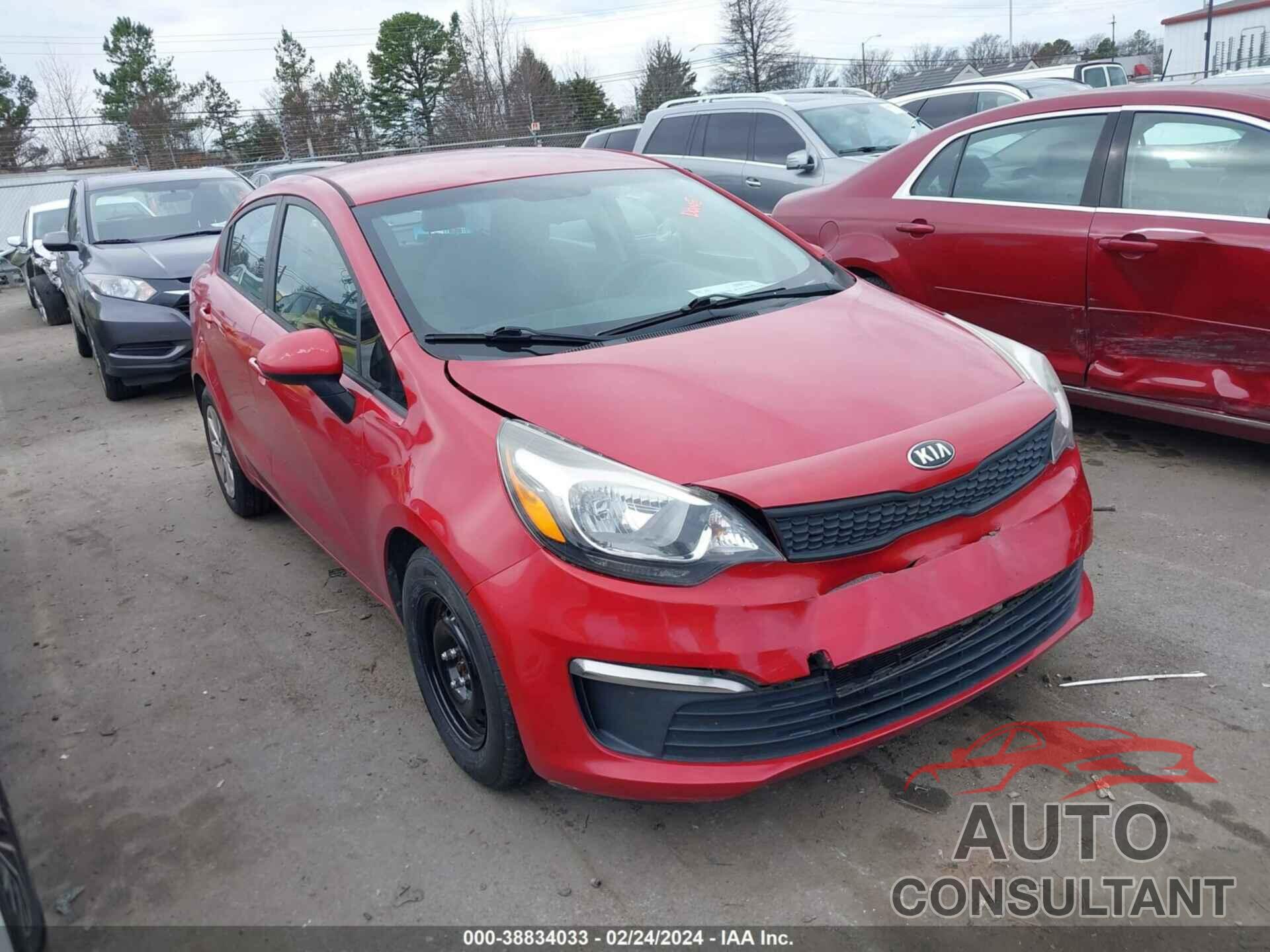 KIA RIO 2017 - KNADM4A37H6044699