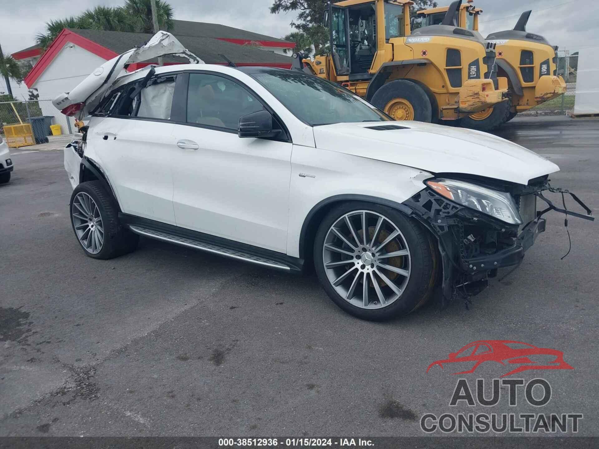 MERCEDES-BENZ AMG GLE 43 COUPE 2018 - 4JGED6EB5JA090082