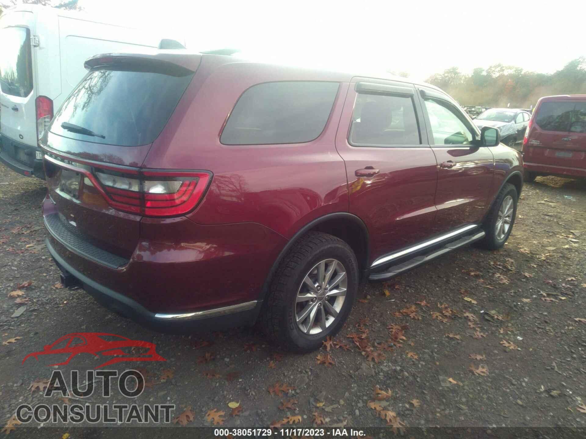 DODGE DURANGO 2017 - 1C4RDJAG2HC799450