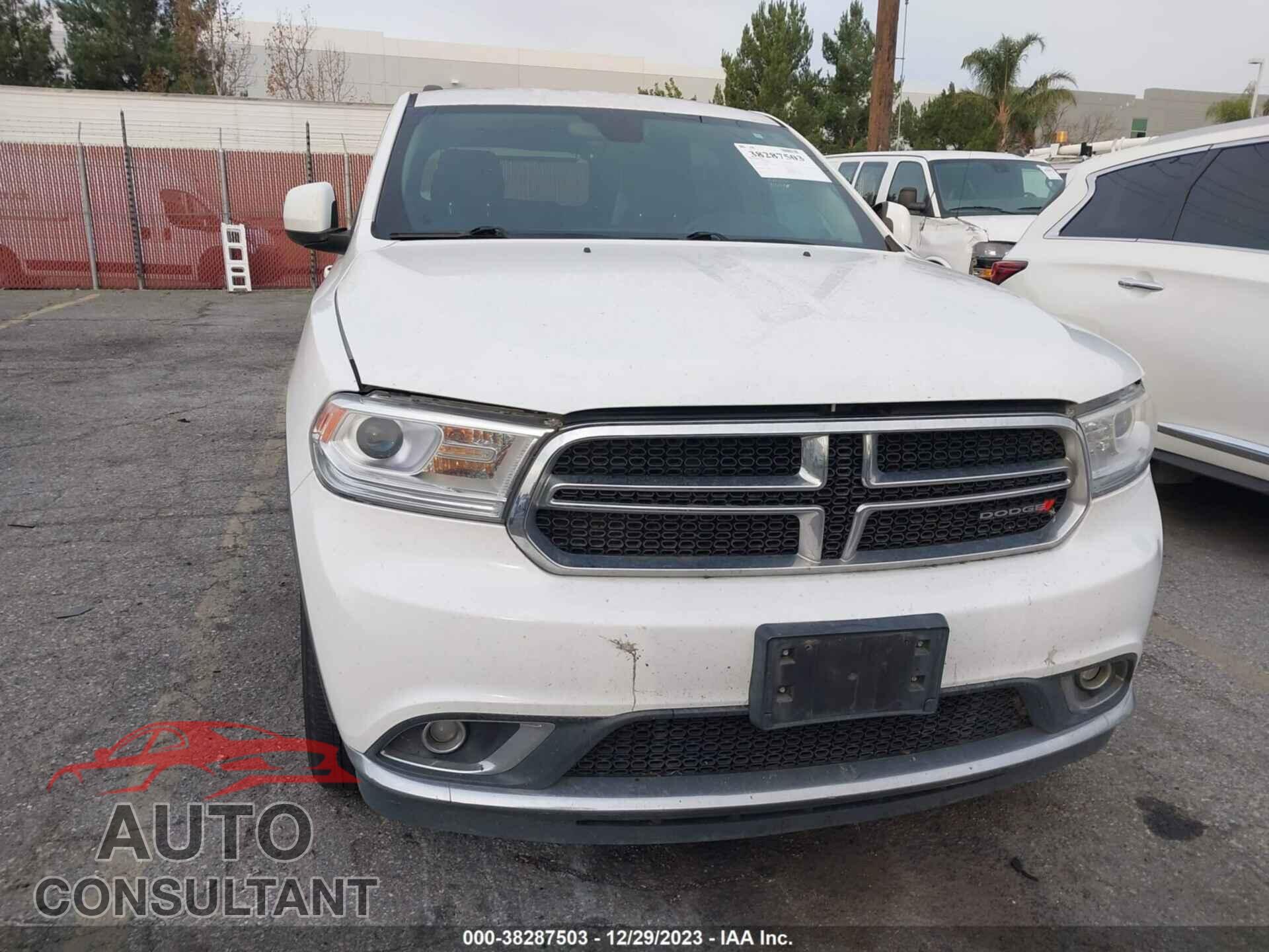 DODGE DURANGO 2017 - 1C4RDJAG5HC746838