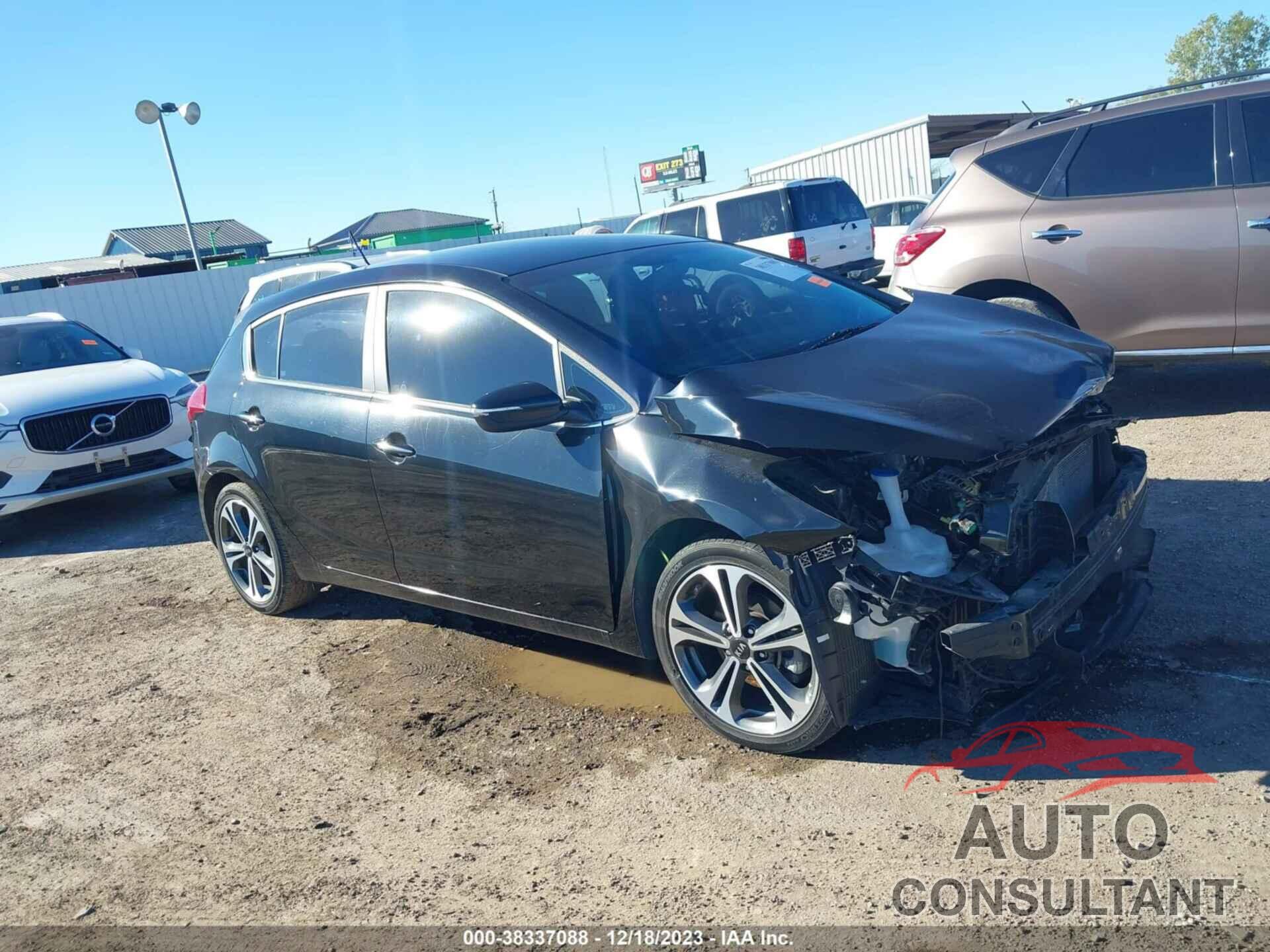 KIA FORTE 2016 - KNAFX5A8XG5505707