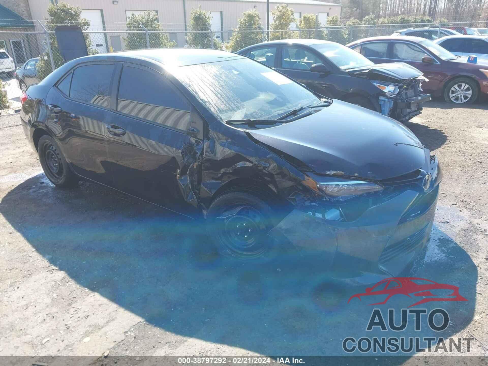 TOYOTA COROLLA 2019 - 2T1BURHE8KC237376