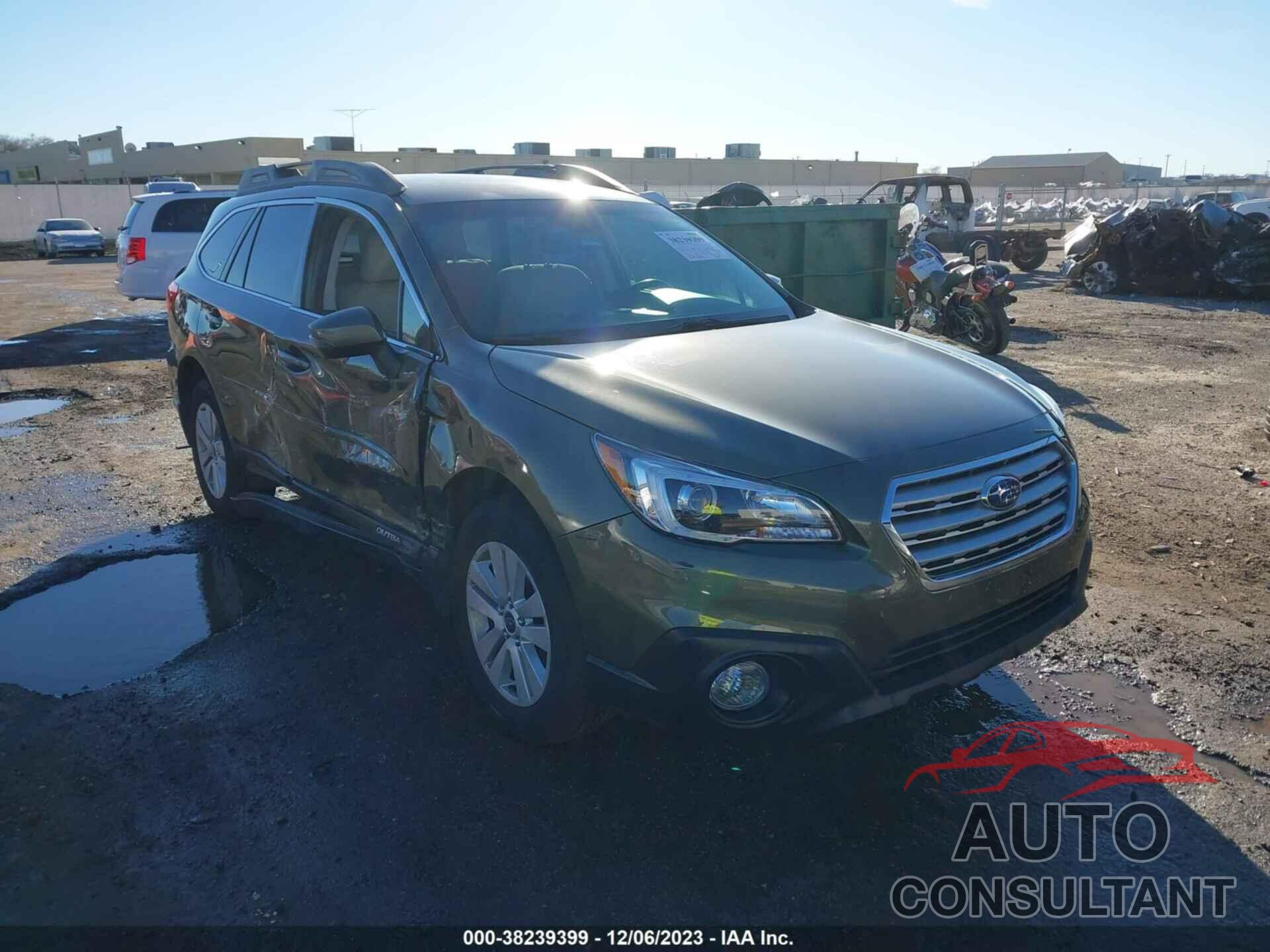 SUBARU OUTBACK 2016 - 4S4BSBFC7G3238206