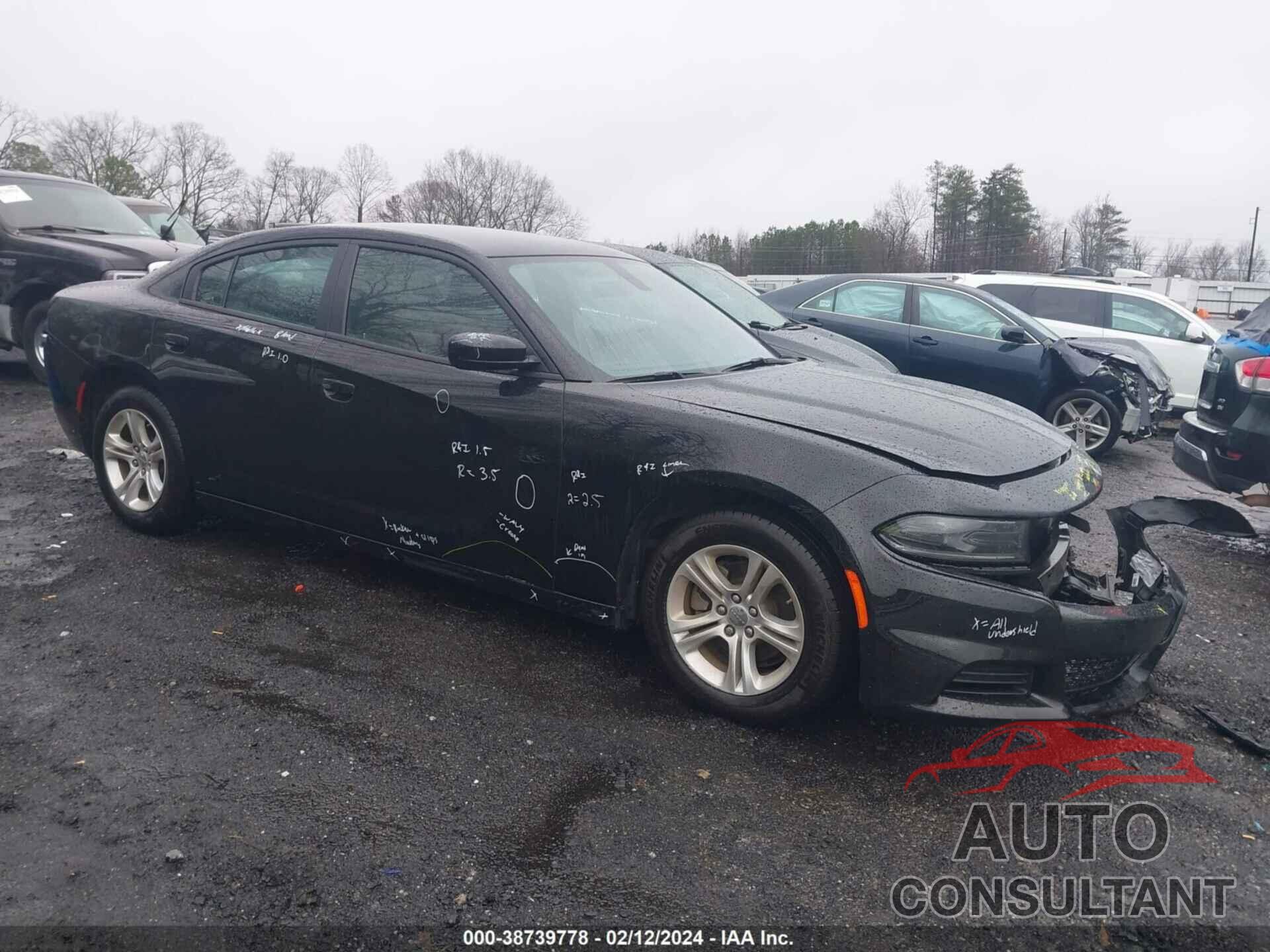 DODGE CHARGER 2022 - 2C3CDXBG3NH254135
