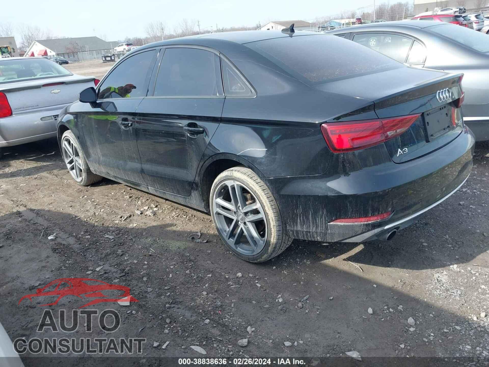 AUDI A3 2017 - WAUB8GFF7H1026166
