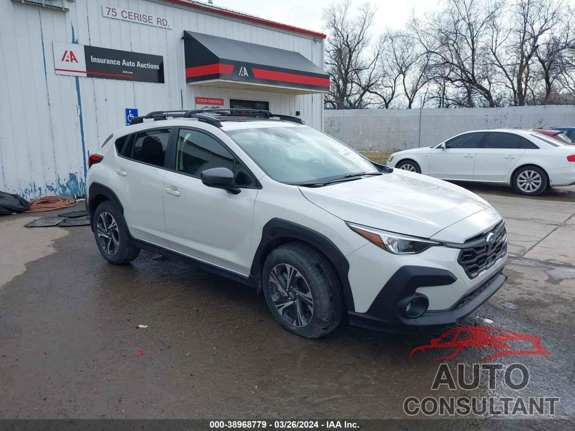 SUBARU CROSSTREK 2024 - JF2GUADC2R8300586