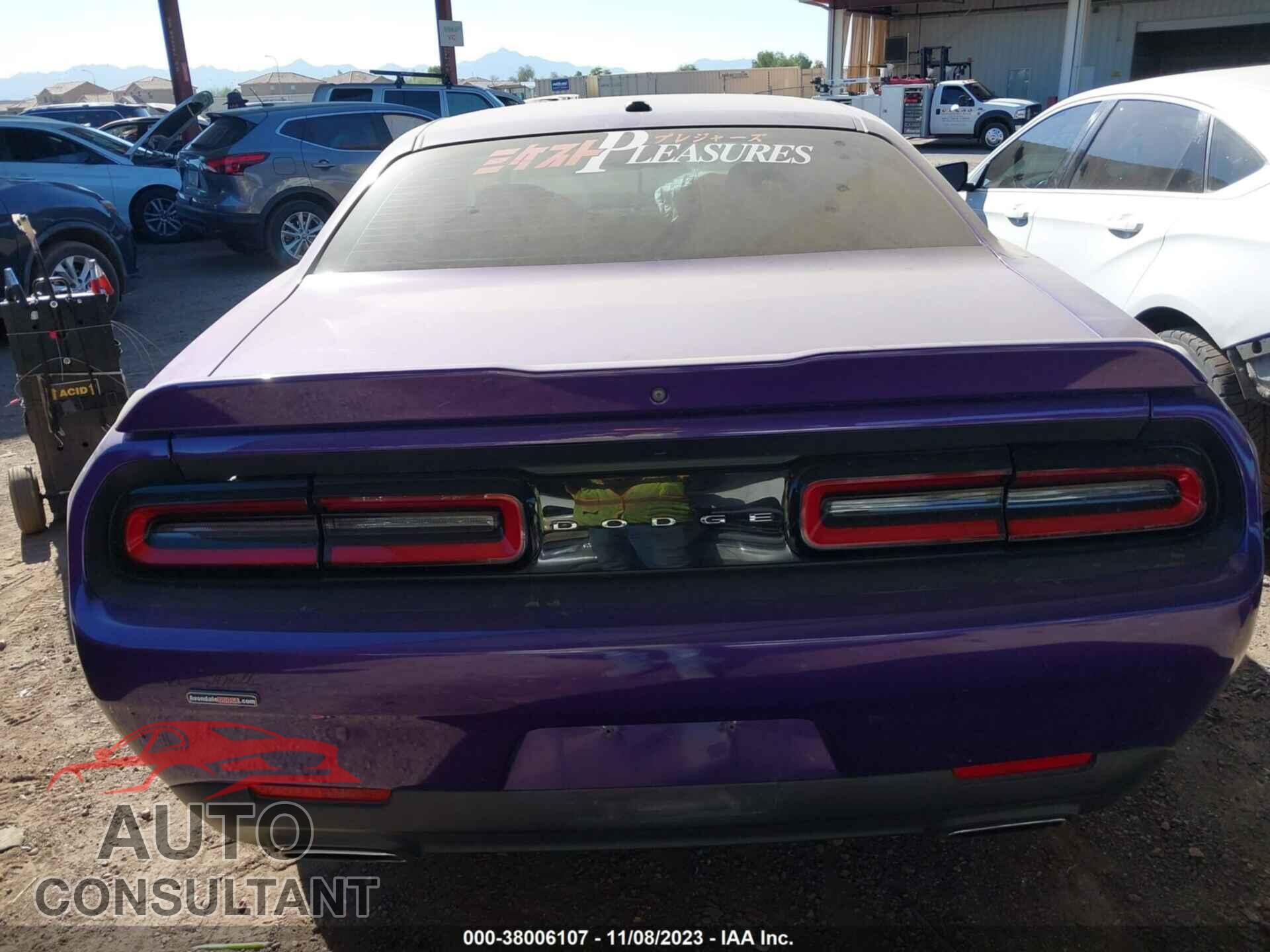 DODGE CHALLENGER 2019 - 2C3CDZAG3KH652115