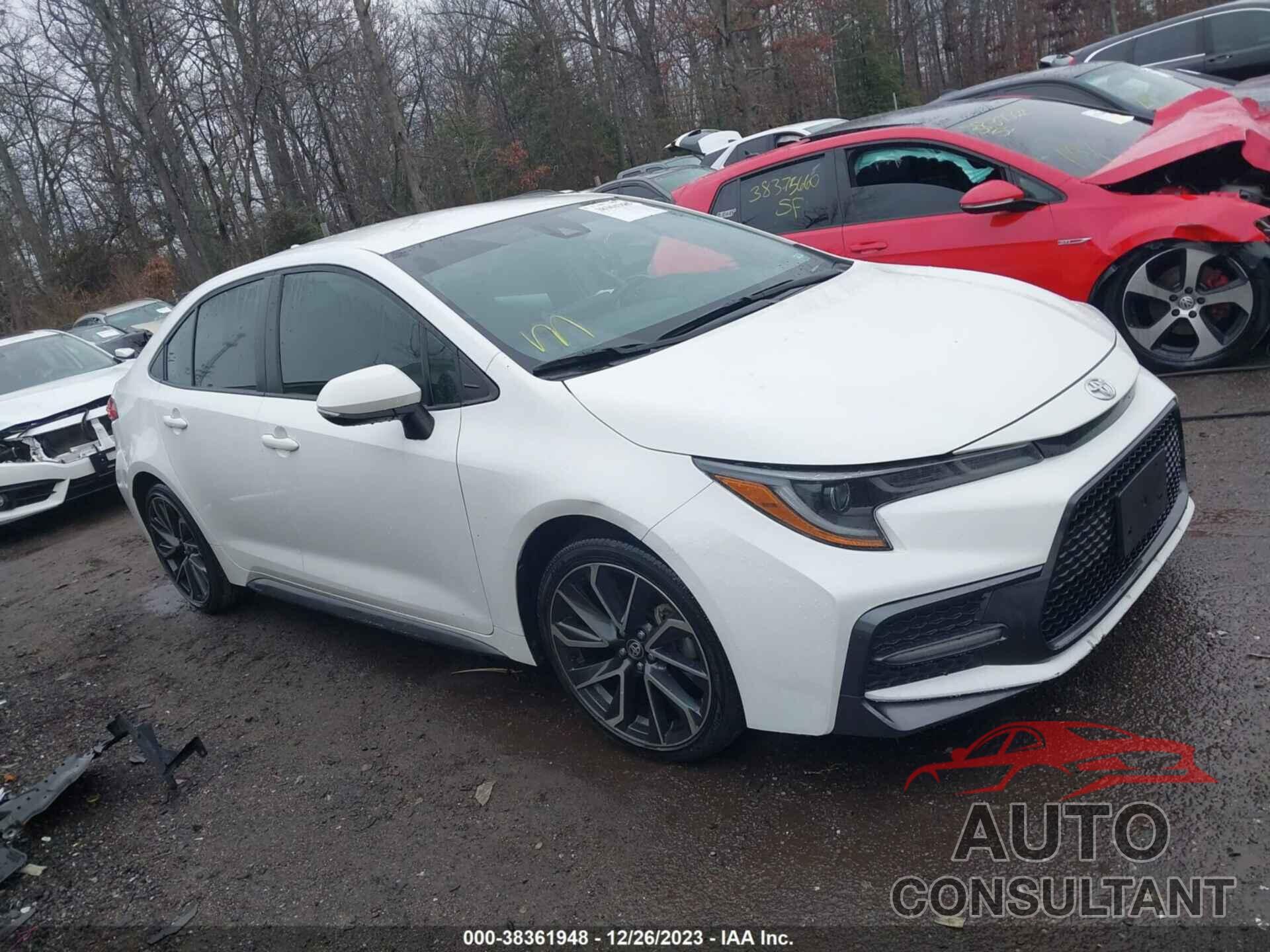 TOYOTA COROLLA 2021 - JTDS4MCE4MJ054400