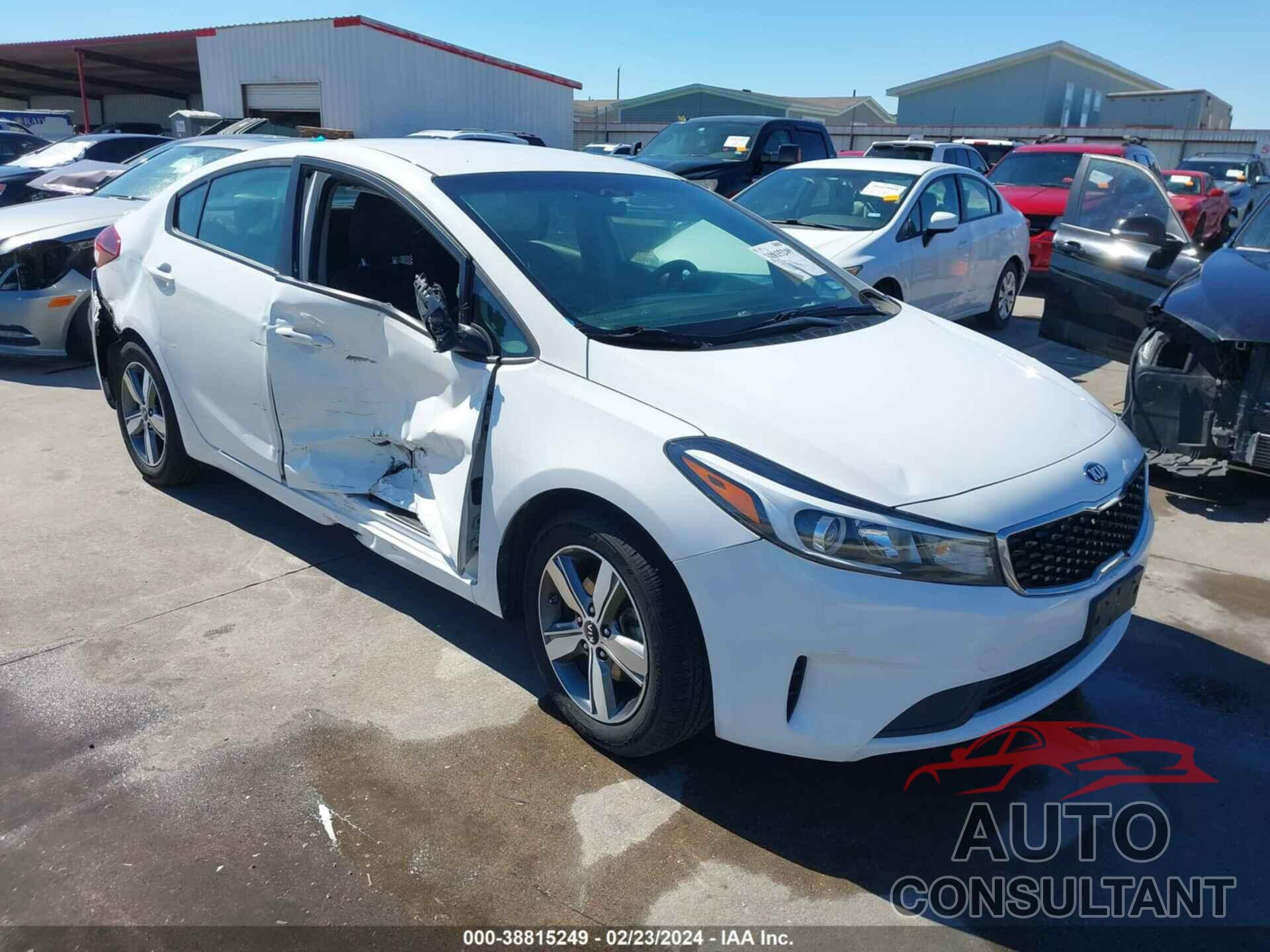 KIA FORTE 2018 - 3KPFL4A70JE219361