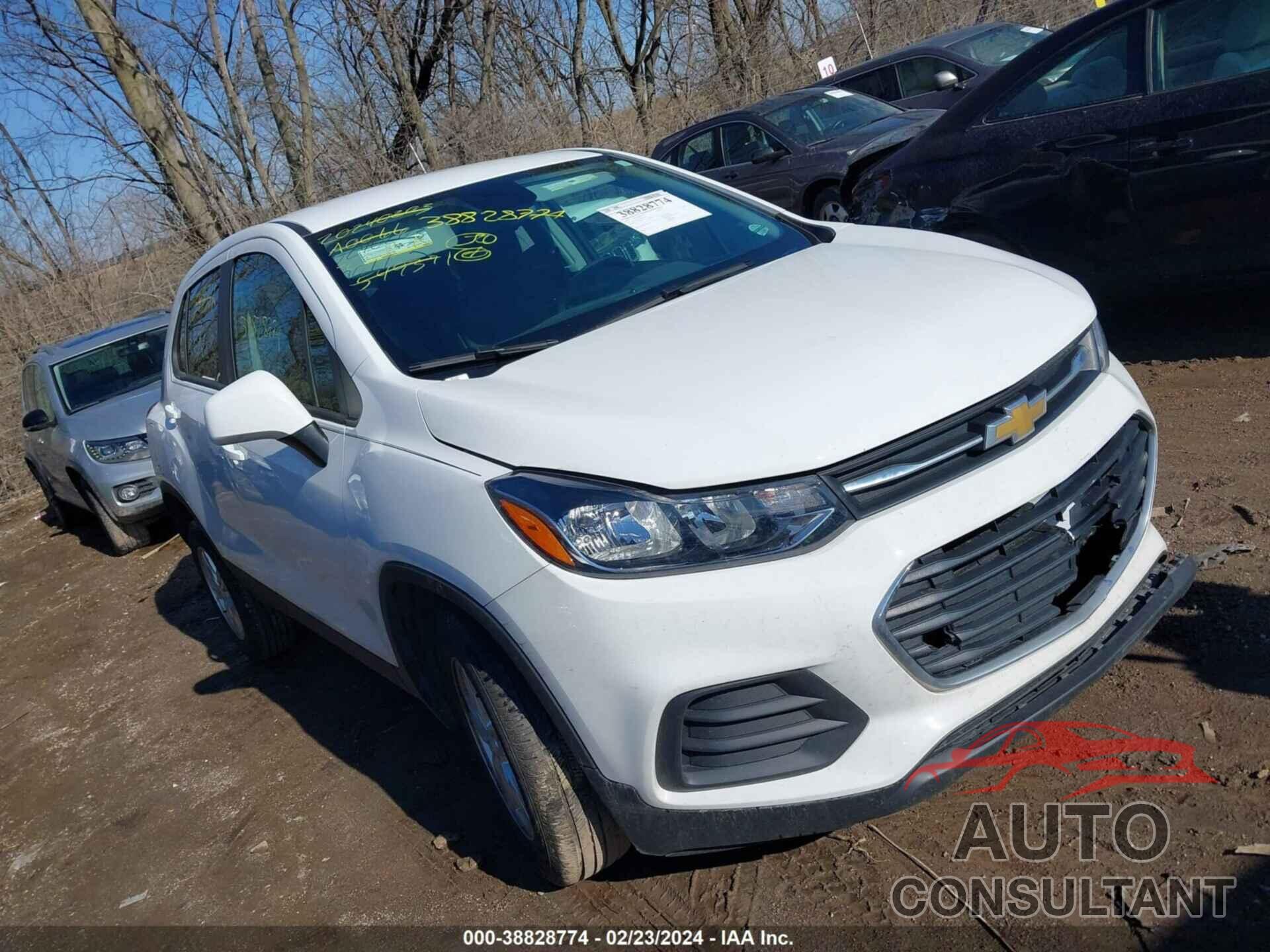 CHEVROLET TRAX 2022 - KL7CJNSM5NB549371