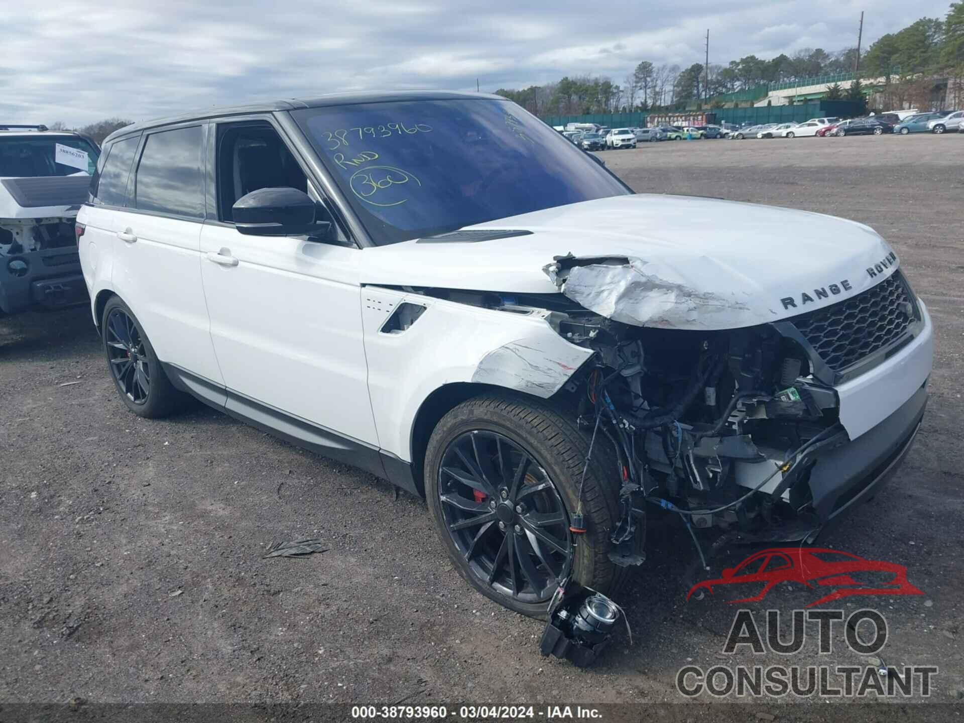 LAND ROVER RANGE ROVER SPORT 2016 - SALWG2KF6GA658373