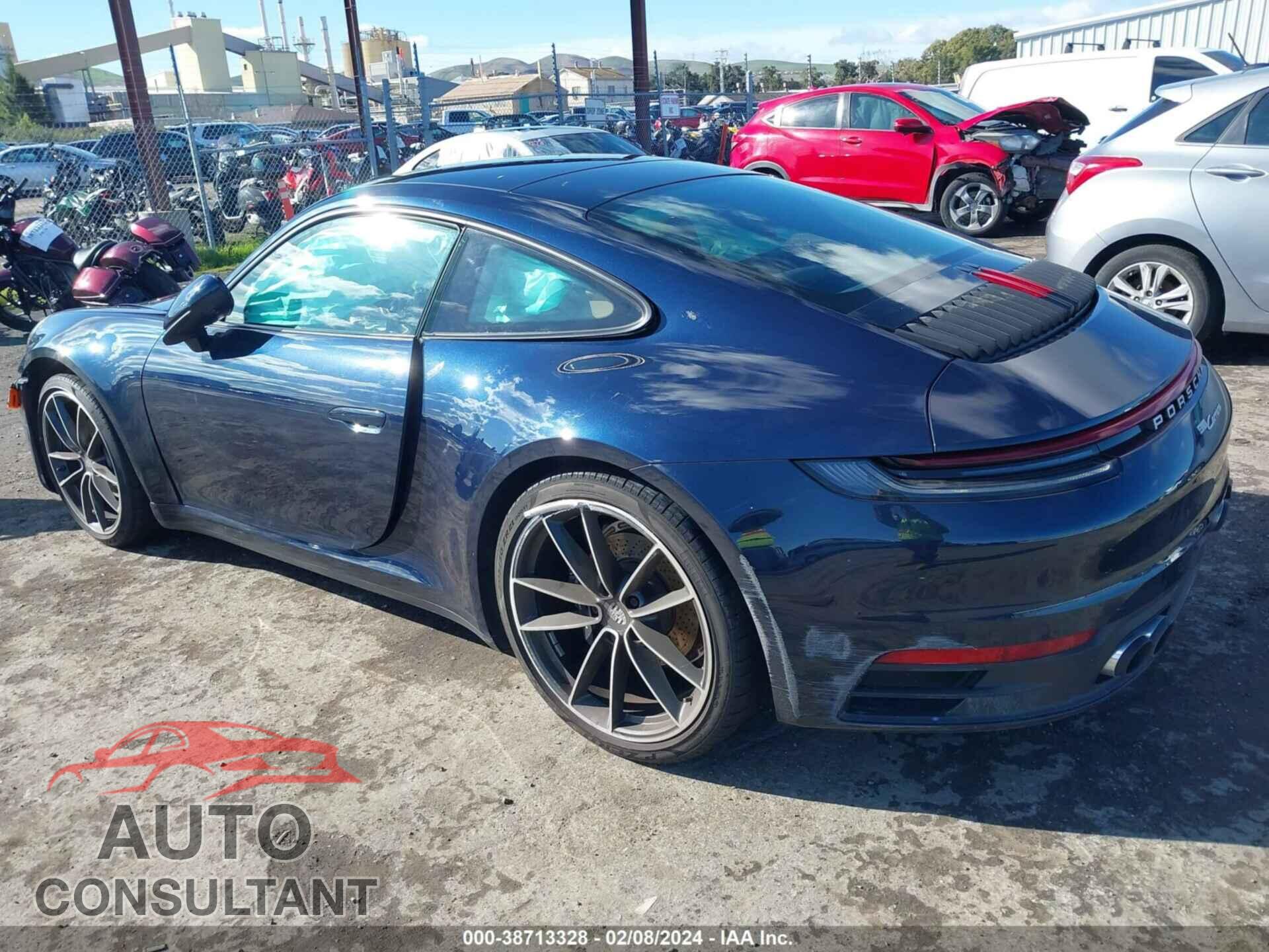 PORSCHE 911 2021 - WP0AA2A95MS205396