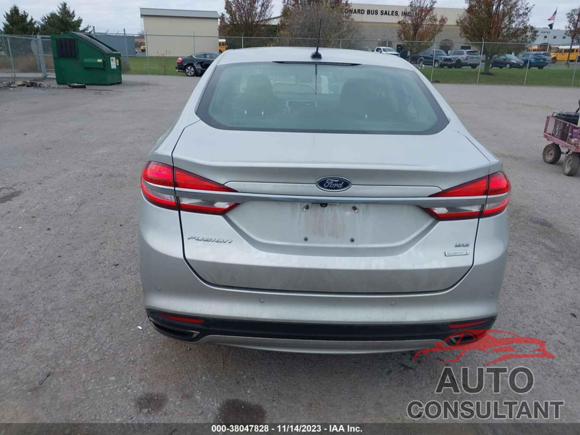 FORD FUSION 2017 - 3FA6P0H96HR119018