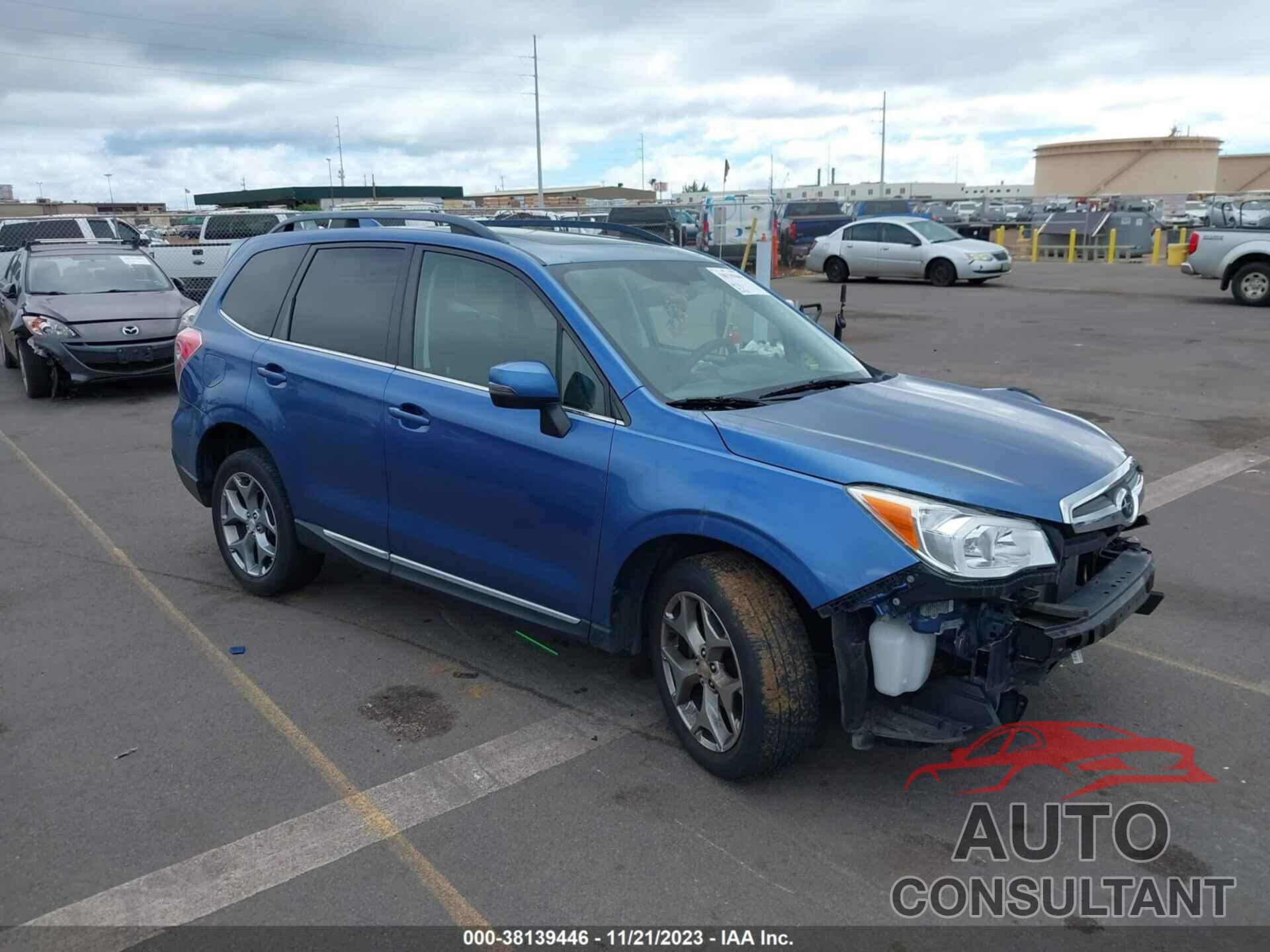 SUBARU FORESTER 2016 - JF2SJAVC5GH504572