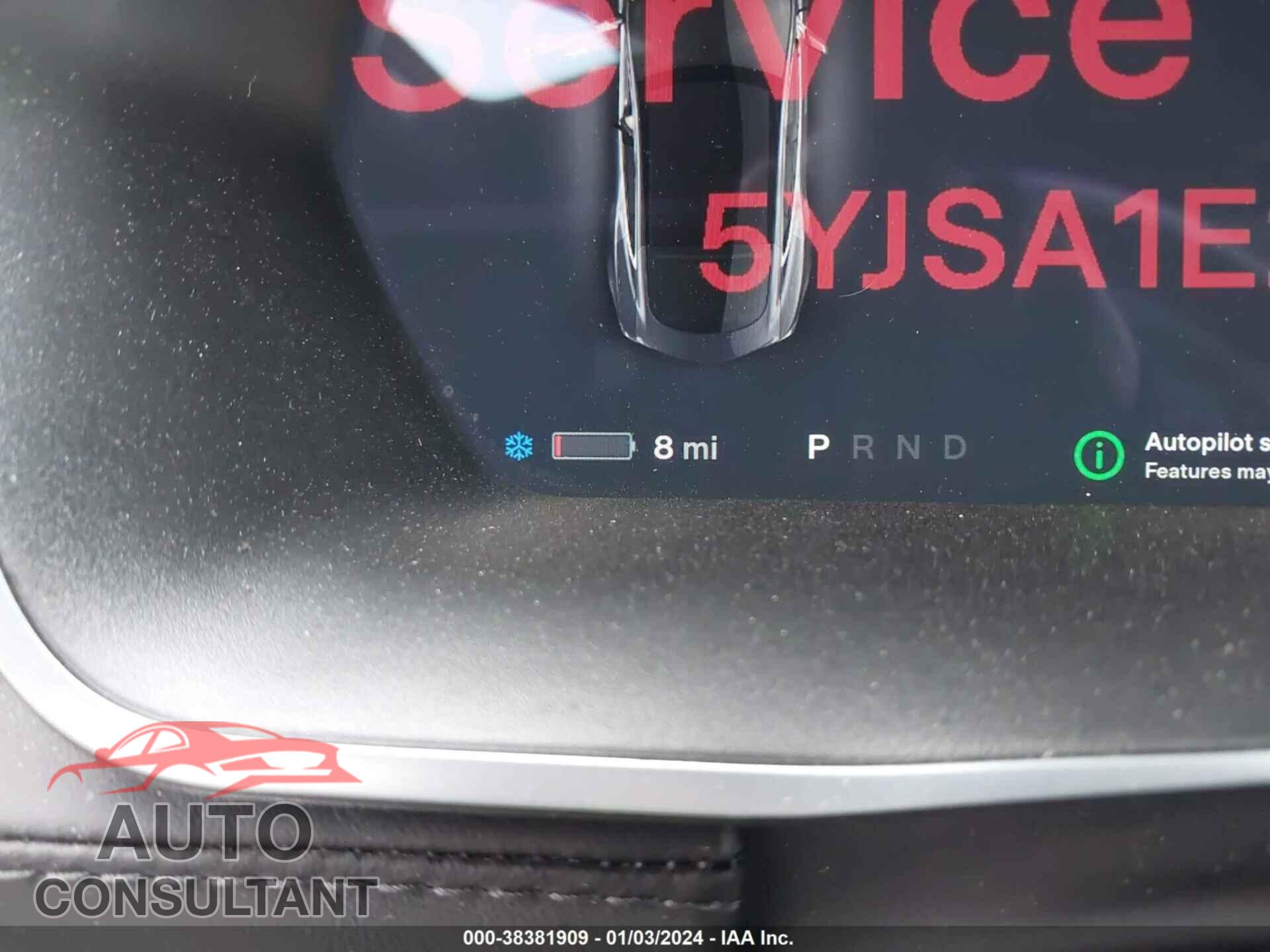 TESLA MODEL S 2016 - 5YJSA1E25GF176625