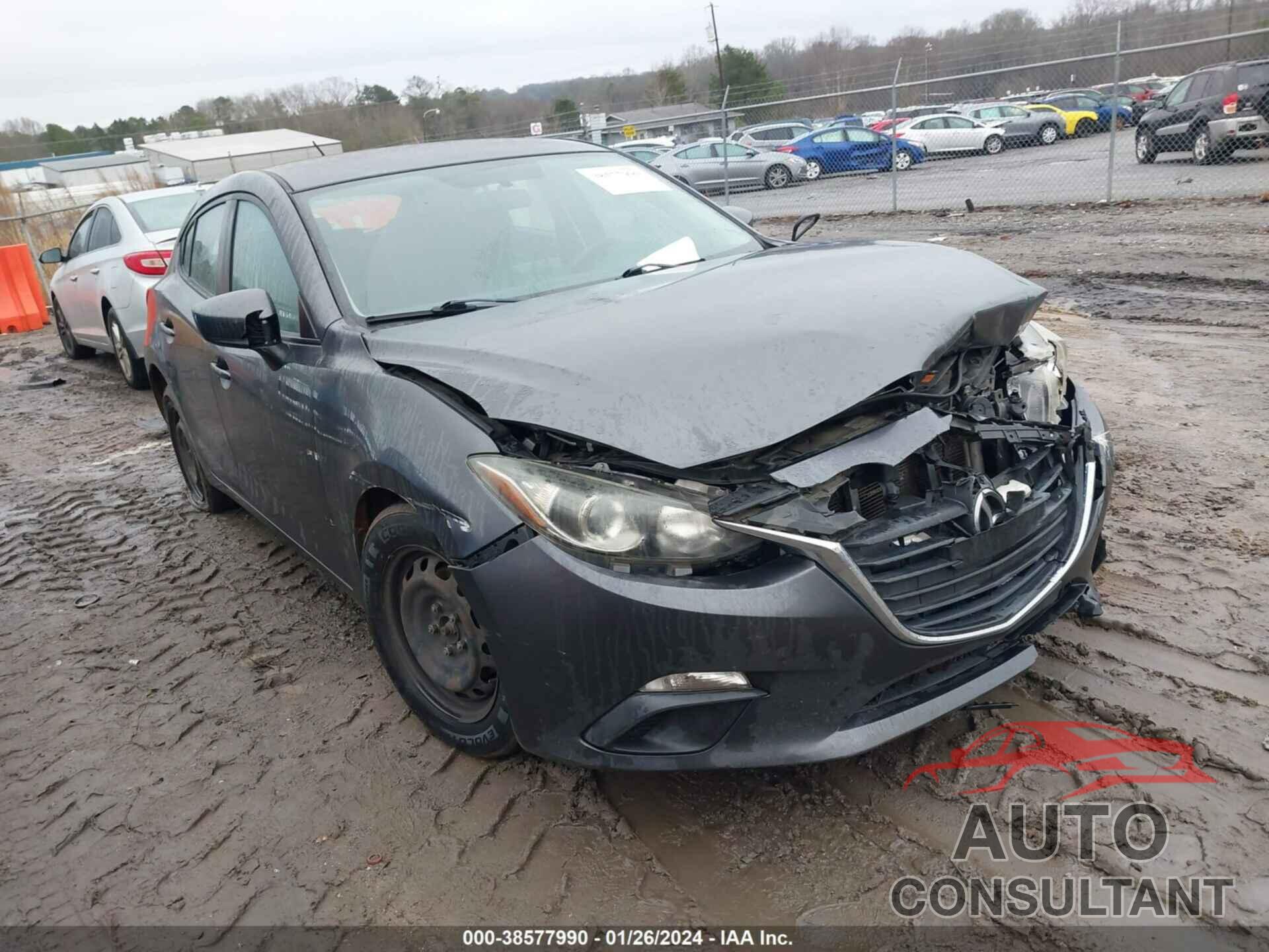 MAZDA 3 2016 - JM1BM1J73G1317631