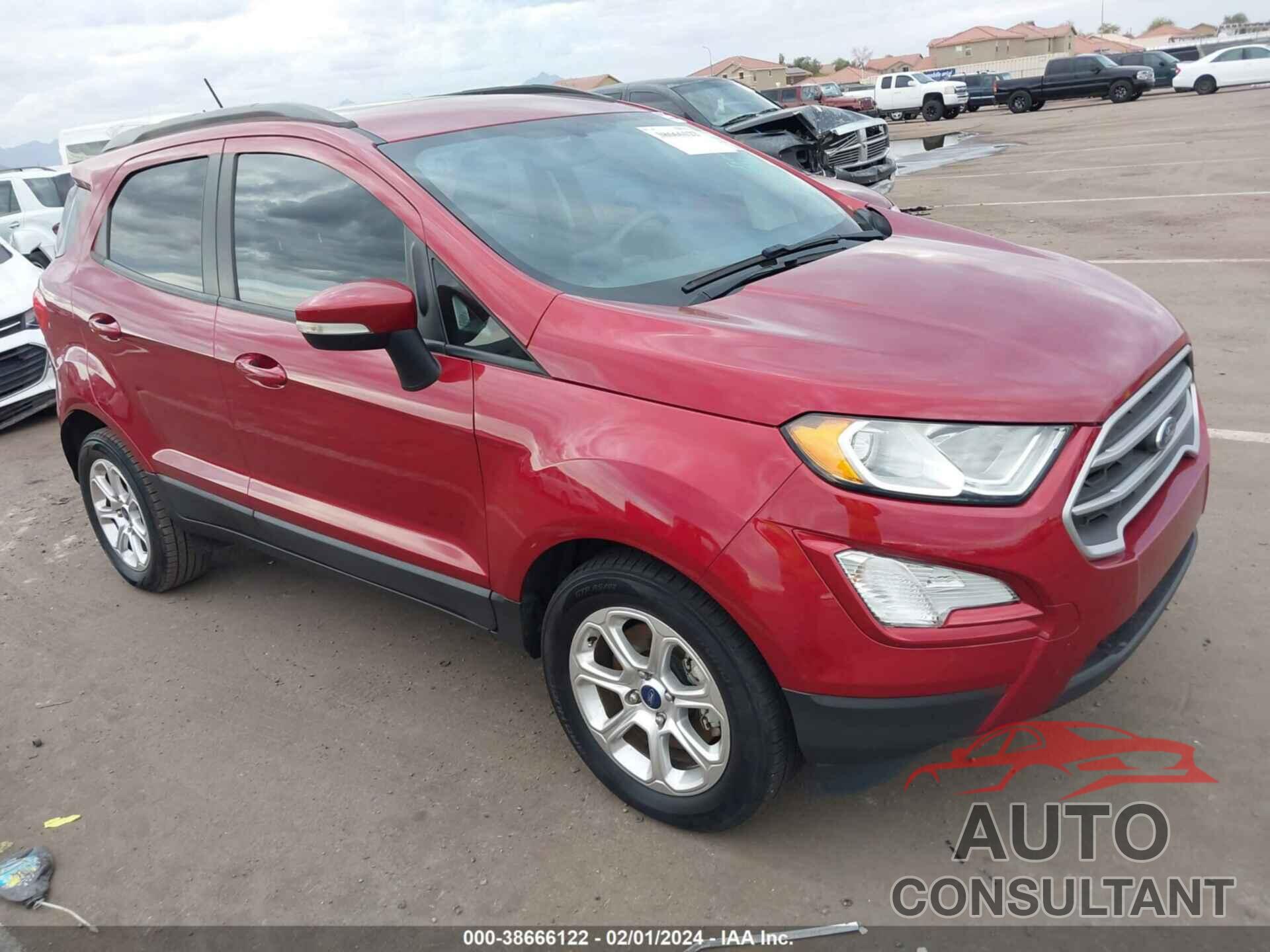 FORD ECOSPORT 2018 - MAJ3P1TE4JC211486