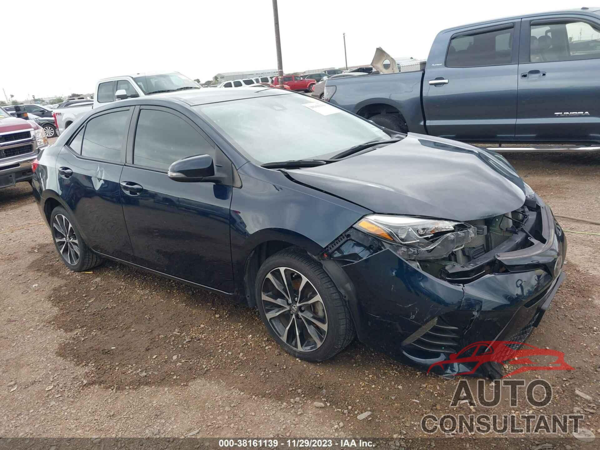 TOYOTA COROLLA 2019 - 5YFBURHE6KP926977