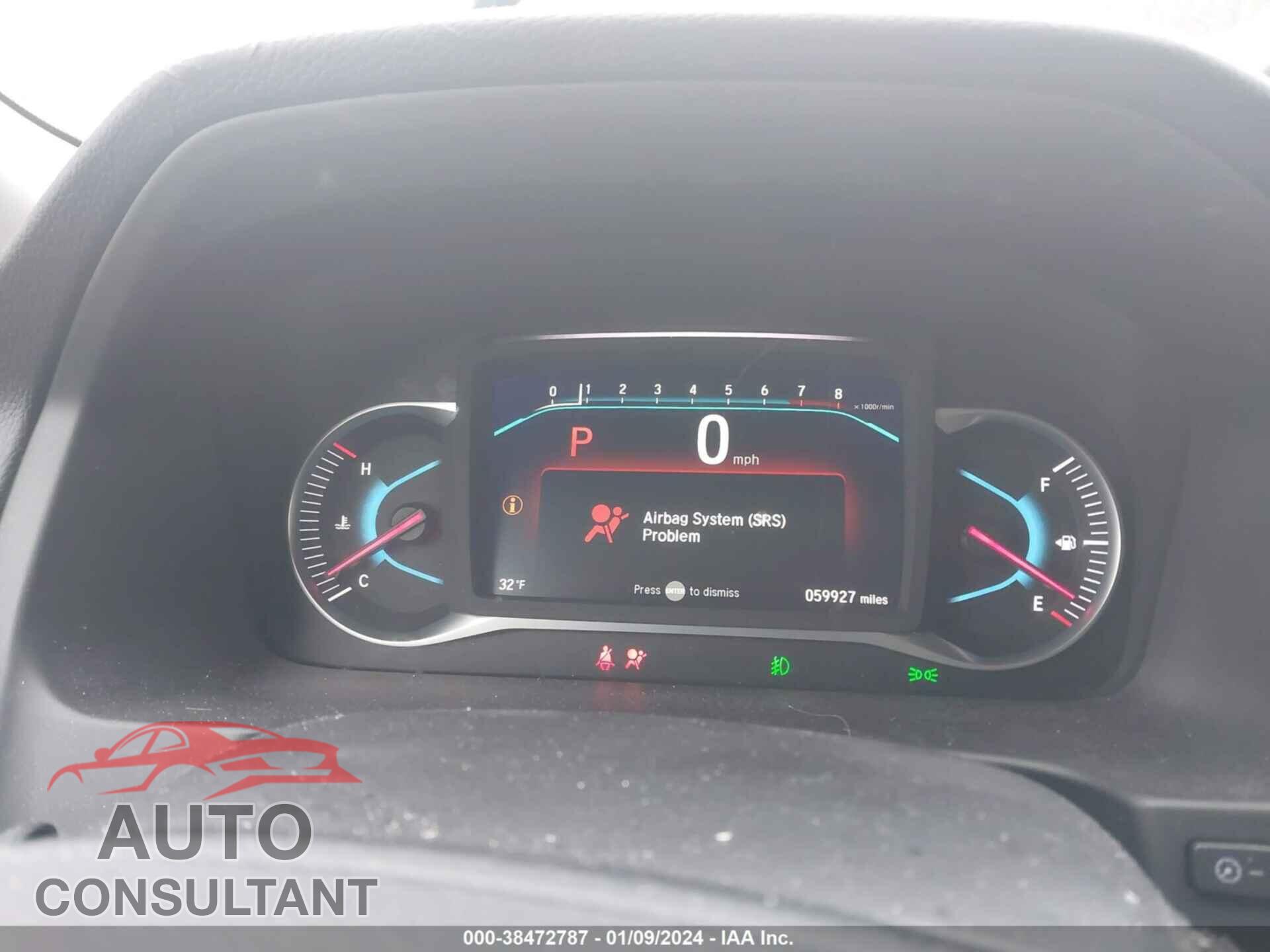 HONDA PILOT 2021 - 5FNYF6H68MB004480