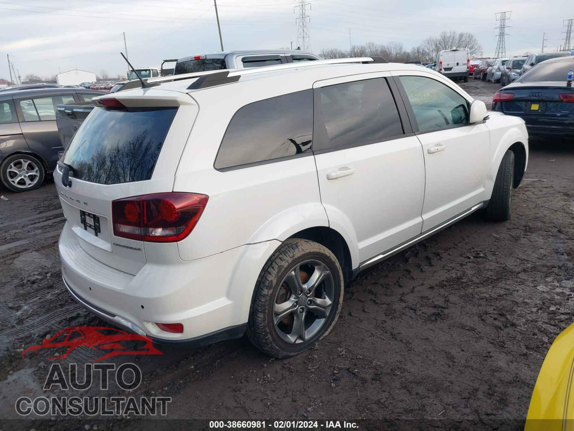 DODGE JOURNEY 2017 - 3C4PDCGB4HT564101