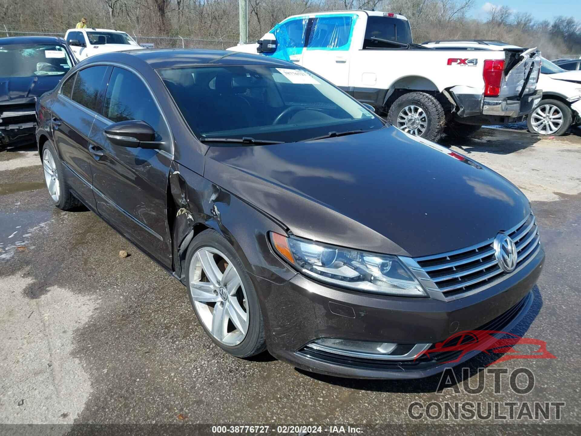 VOLKSWAGEN CC 2013 - WVWBP7AN9DE530368