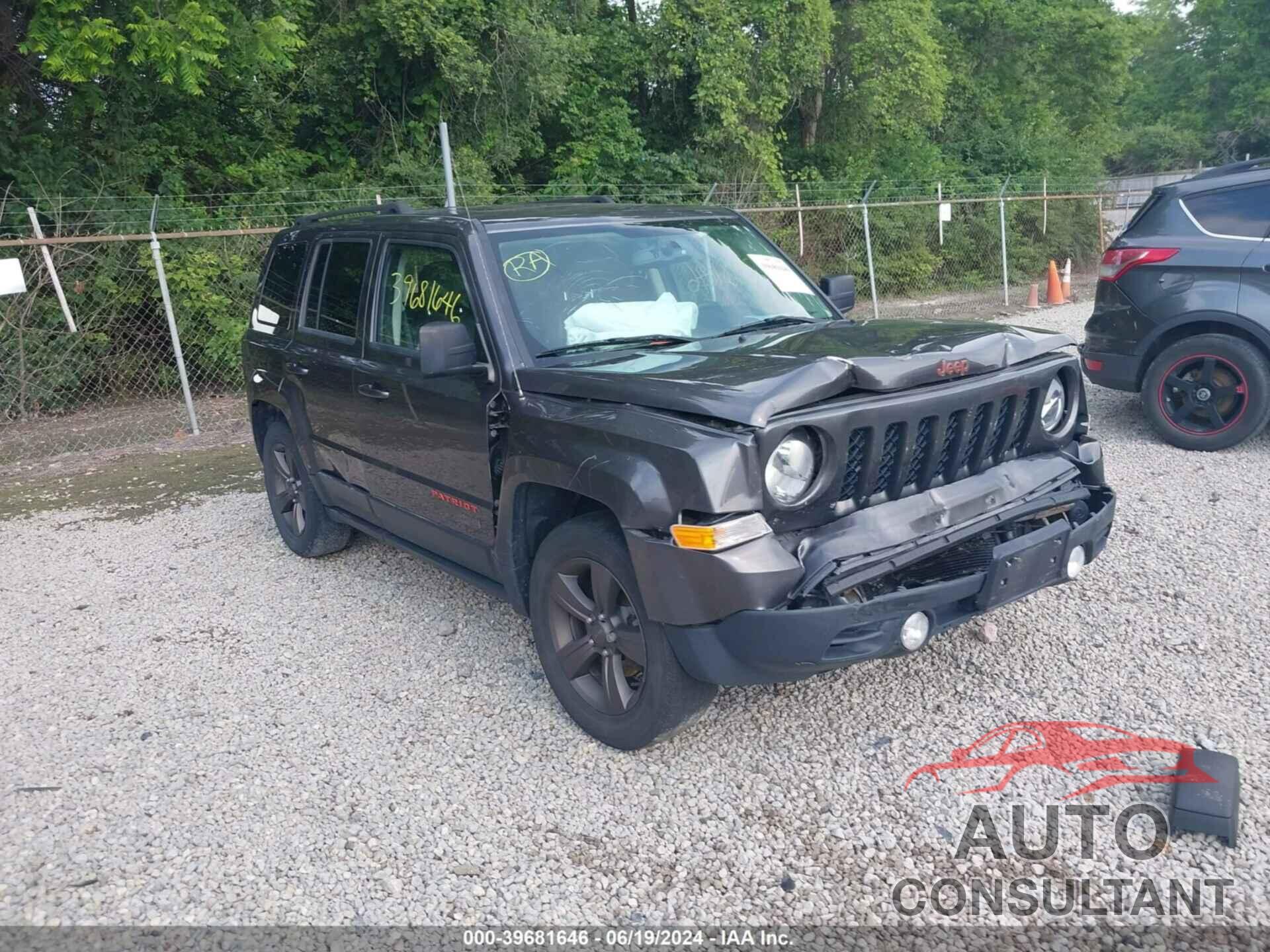 JEEP PATRIOT 2016 - 1C4NJPBB1GD710943