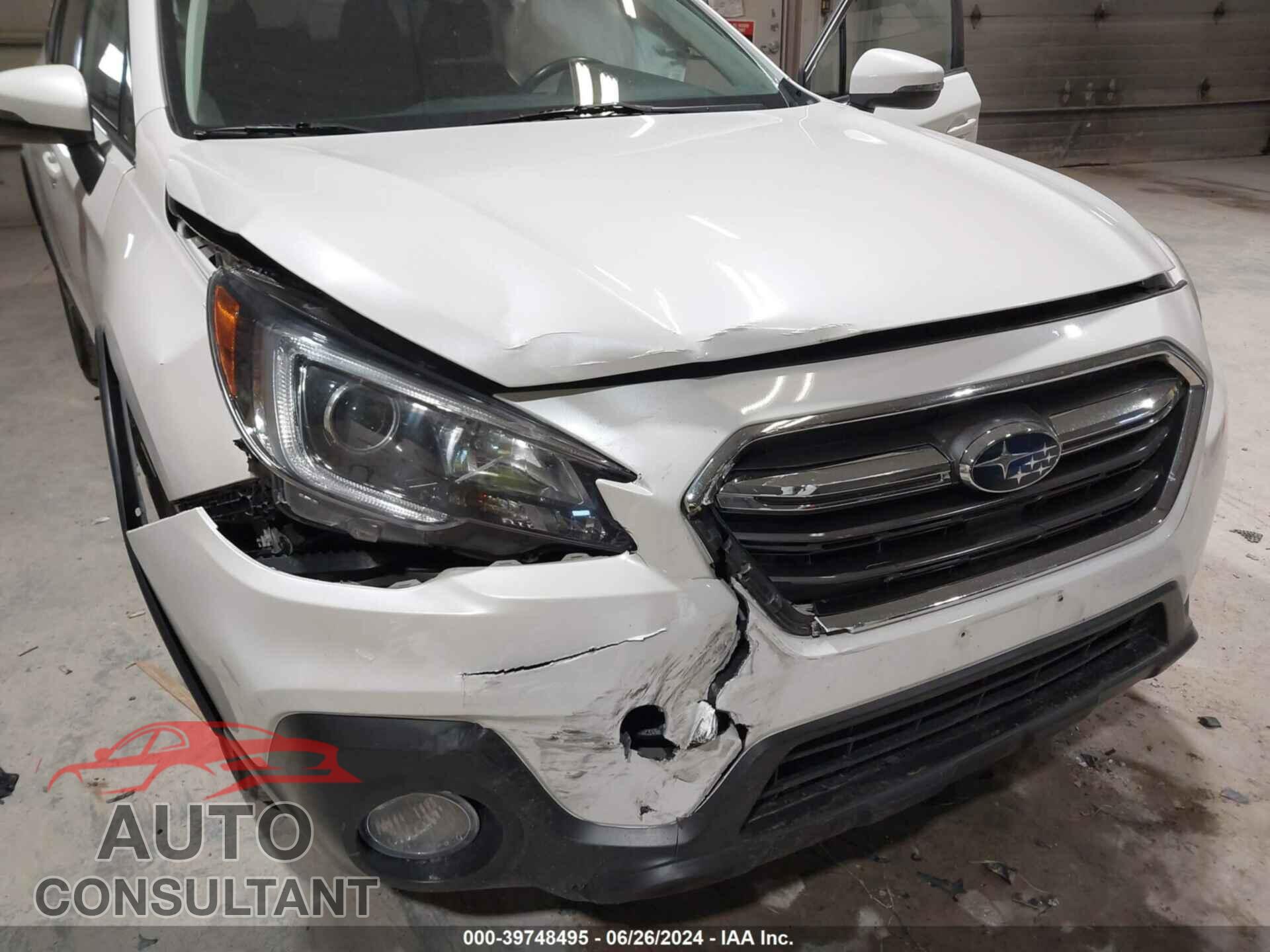 SUBARU OUTBACK 2019 - 4S4BSAFC2K3367246