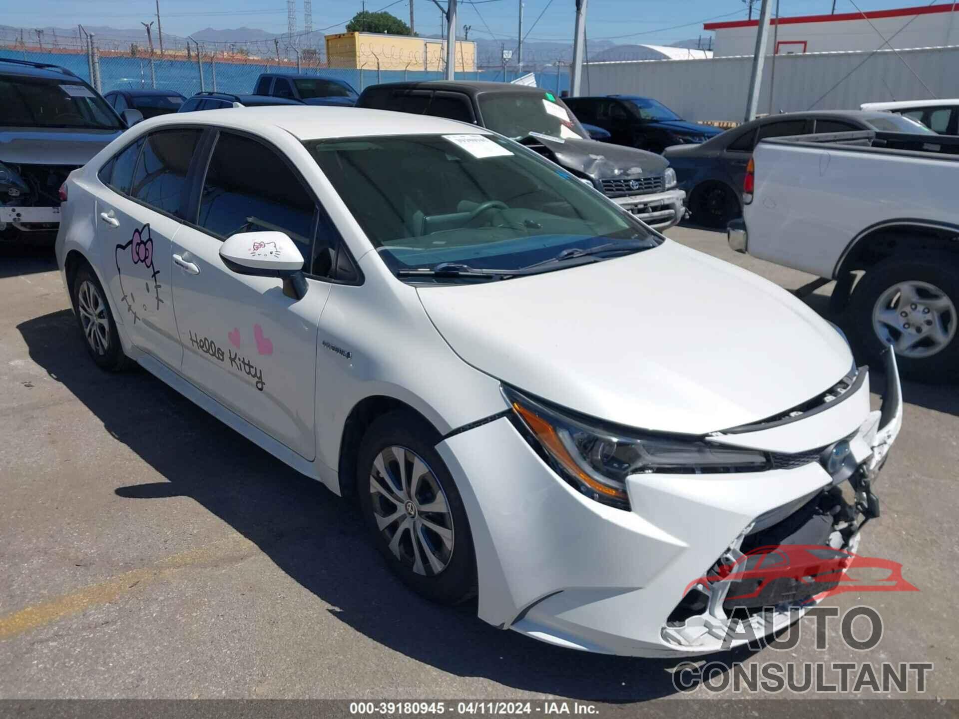 TOYOTA COROLLA 2020 - JTDEBRBE5LJ006064