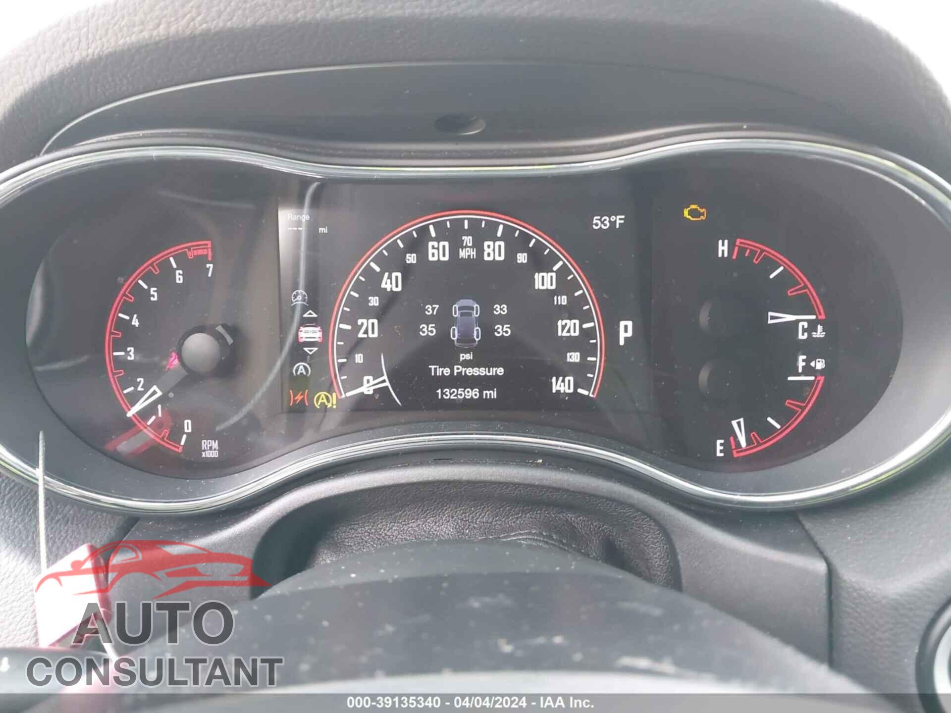DODGE DURANGO 2017 - 1C4RDJDG0HC827967