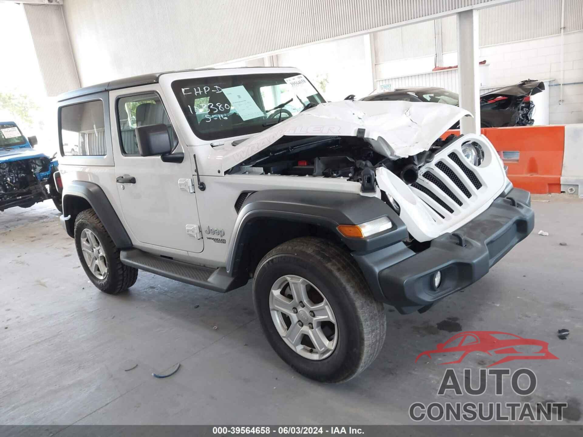 JEEP WRANGLER 2020 - 1C4GJXAN7LW181047