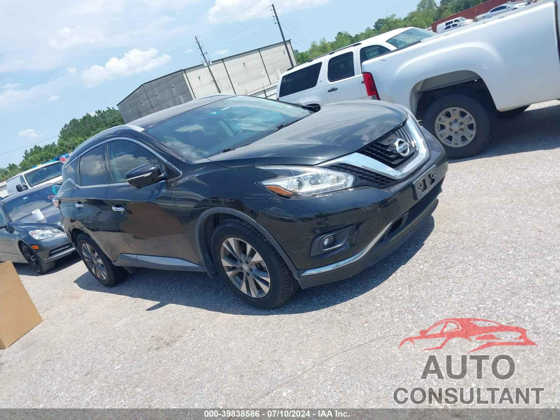 NISSAN MURANO 2015 - 5N1AZ2MG1FN211454