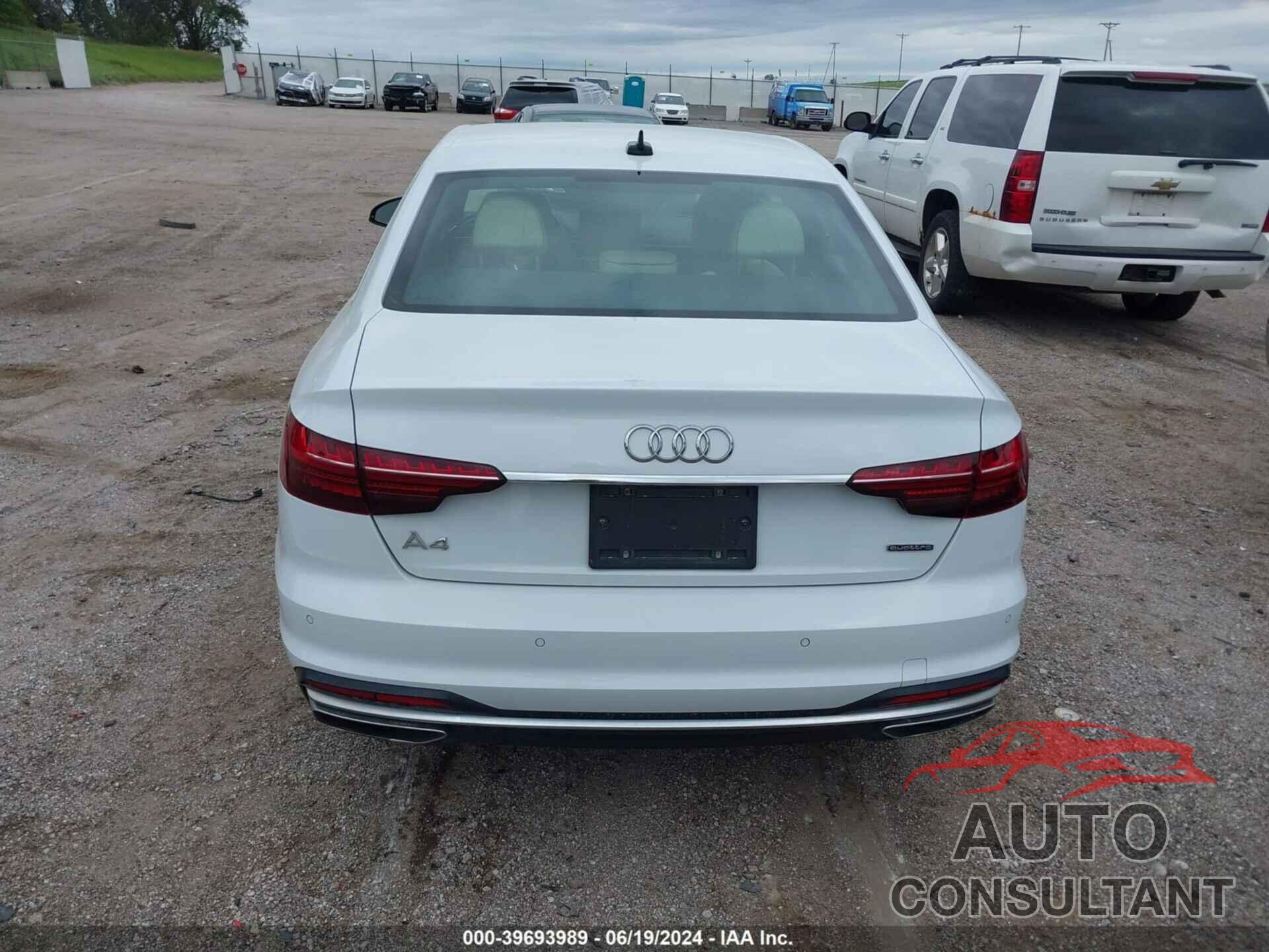 AUDI A4 2021 - WAUEAAF42MA069658