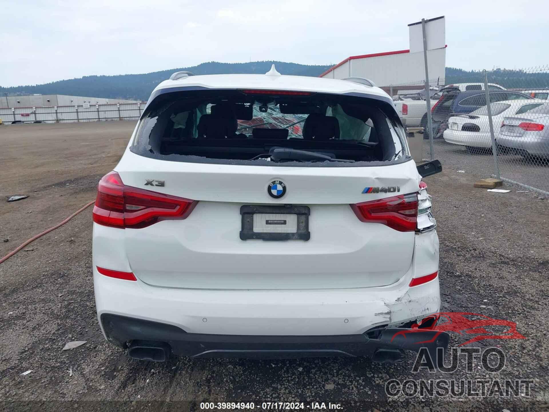 BMW X3 2018 - 5UXTS3C52J0Y98150