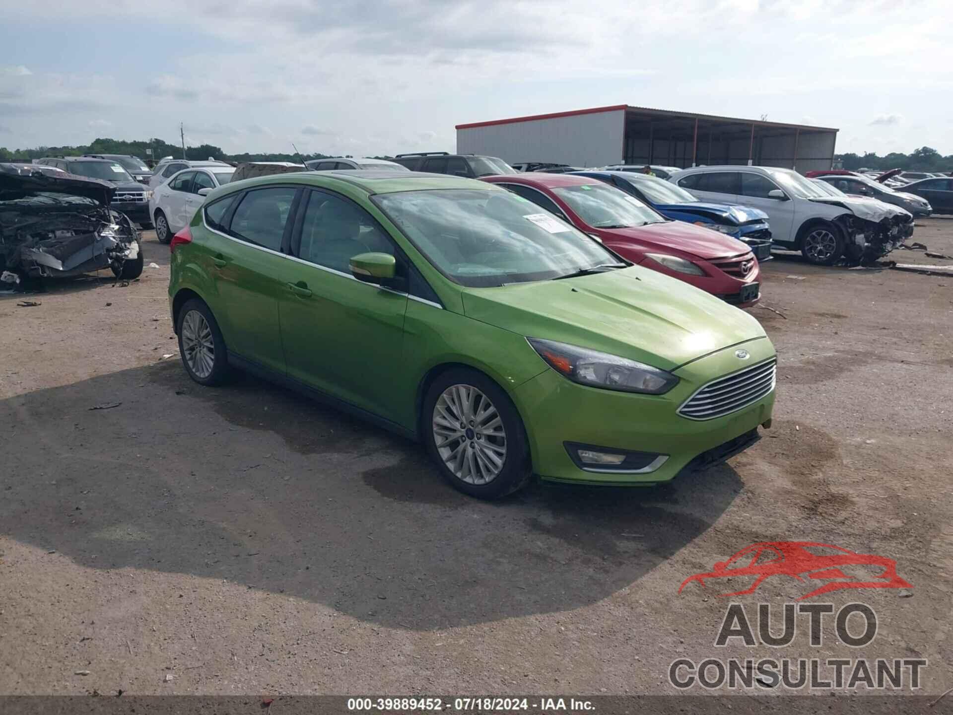 FORD FOCUS 2018 - 1FADP3N25JL323507