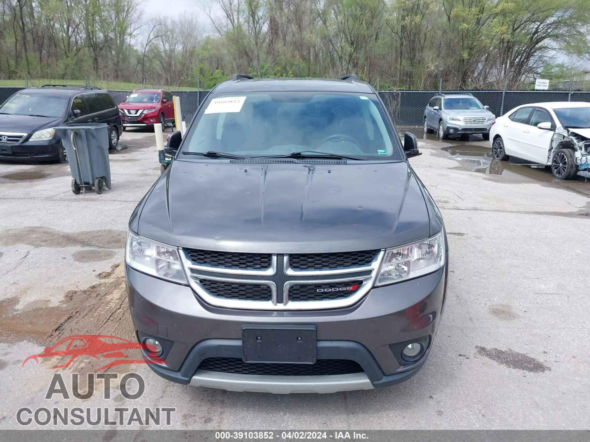 DODGE JOURNEY 2017 - 3C4PDCBG2HT534484