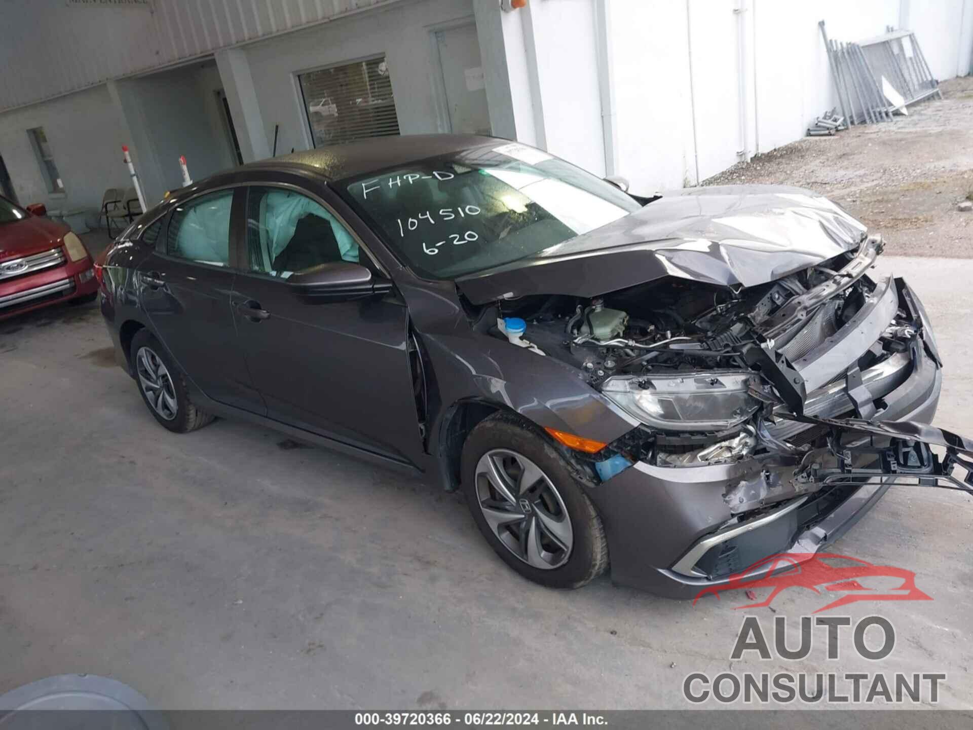 HONDA CIVIC 2019 - 2HGFC2F63KH577744