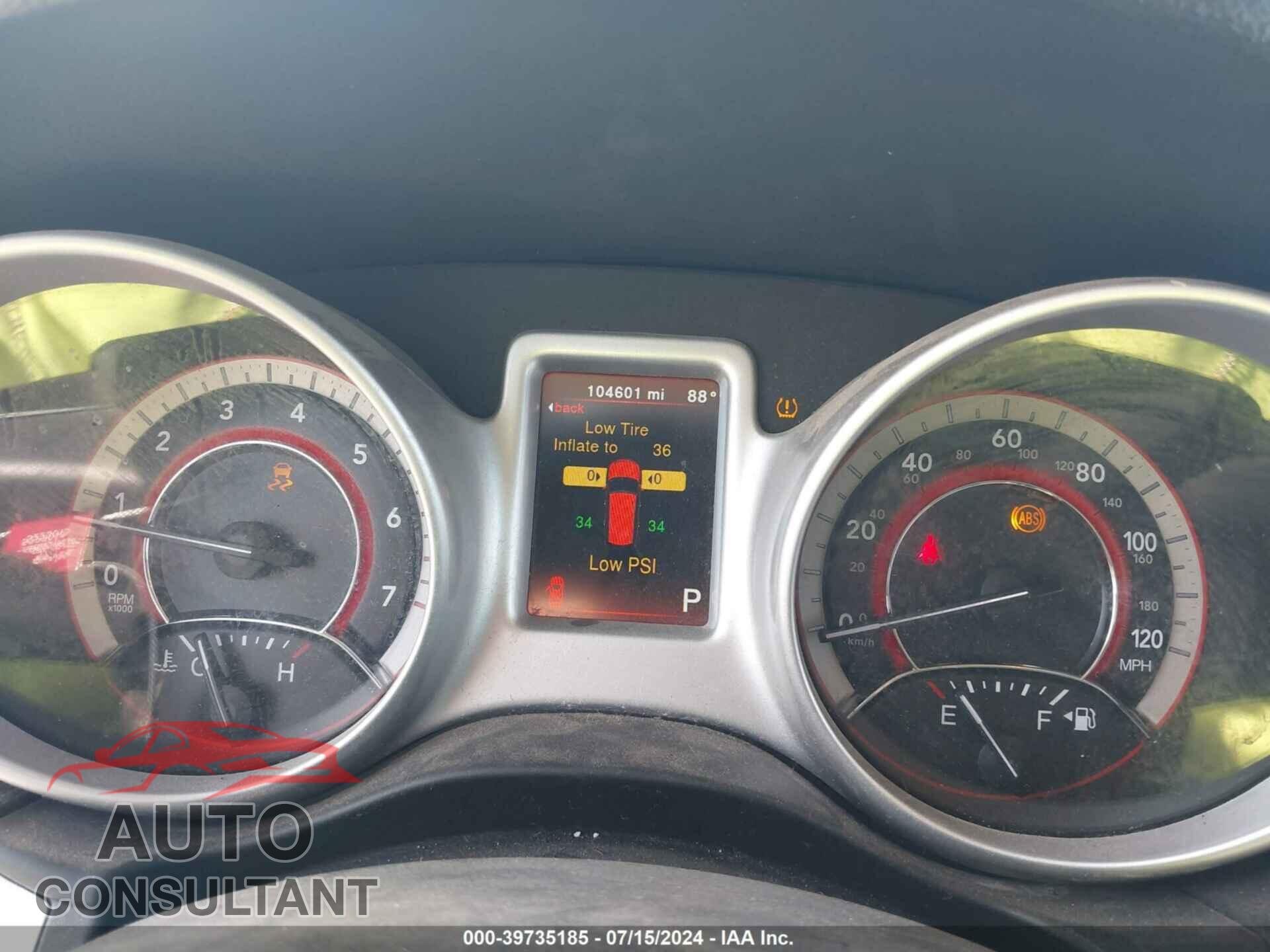 DODGE JOURNEY 2017 - 3C4PDCBB5HT590634