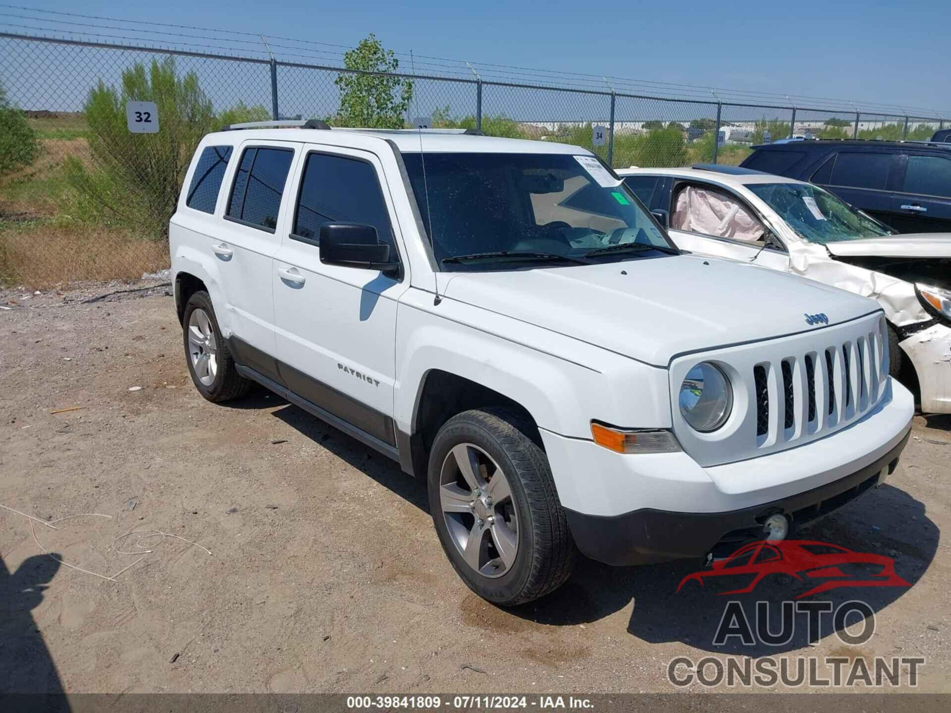 JEEP PATRIOT 2016 - 1C4NJPFA0GD502974